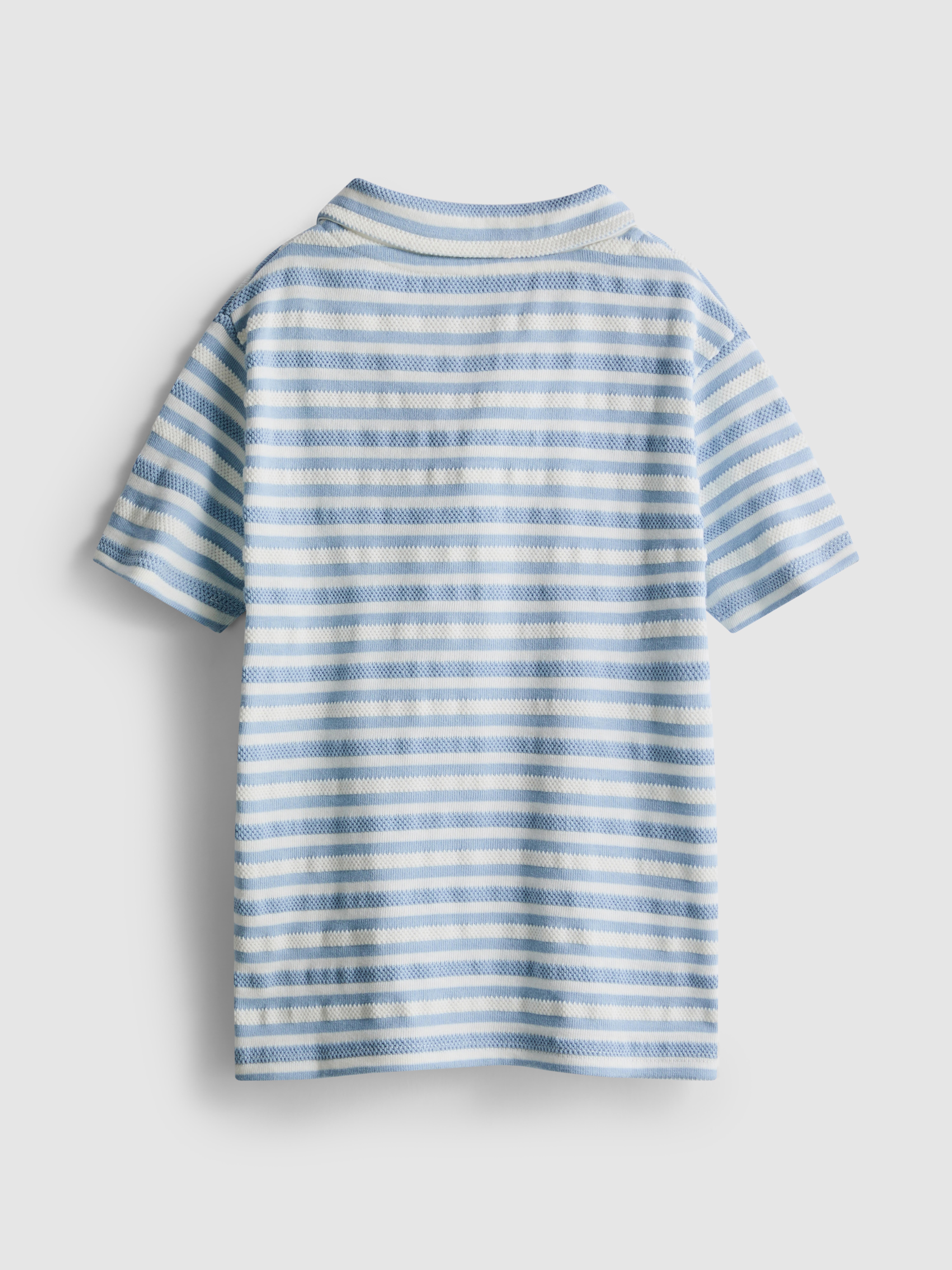 1.5-8yrs | Textured Polo Shirt