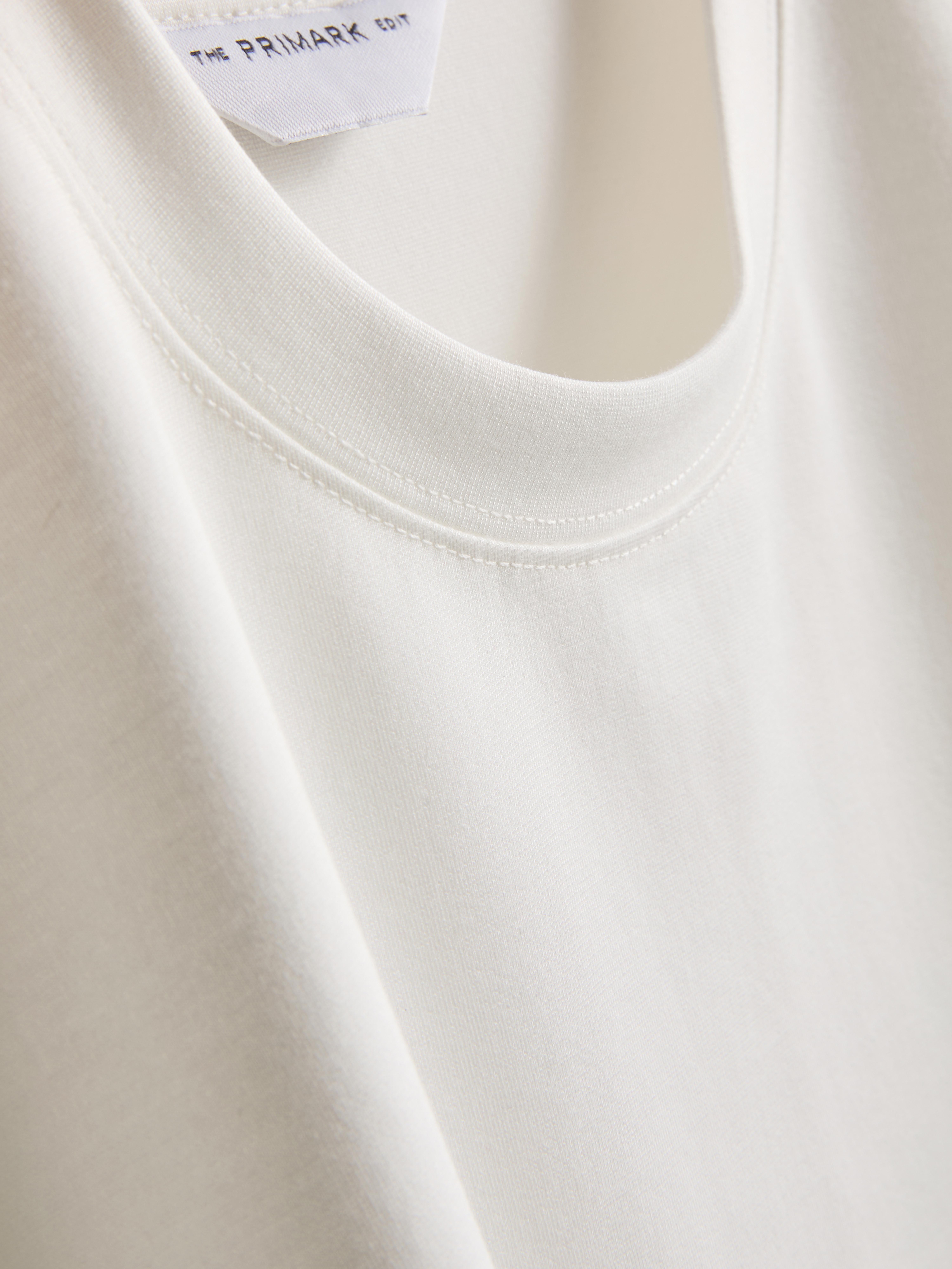 The Edit Lace Hem Tee