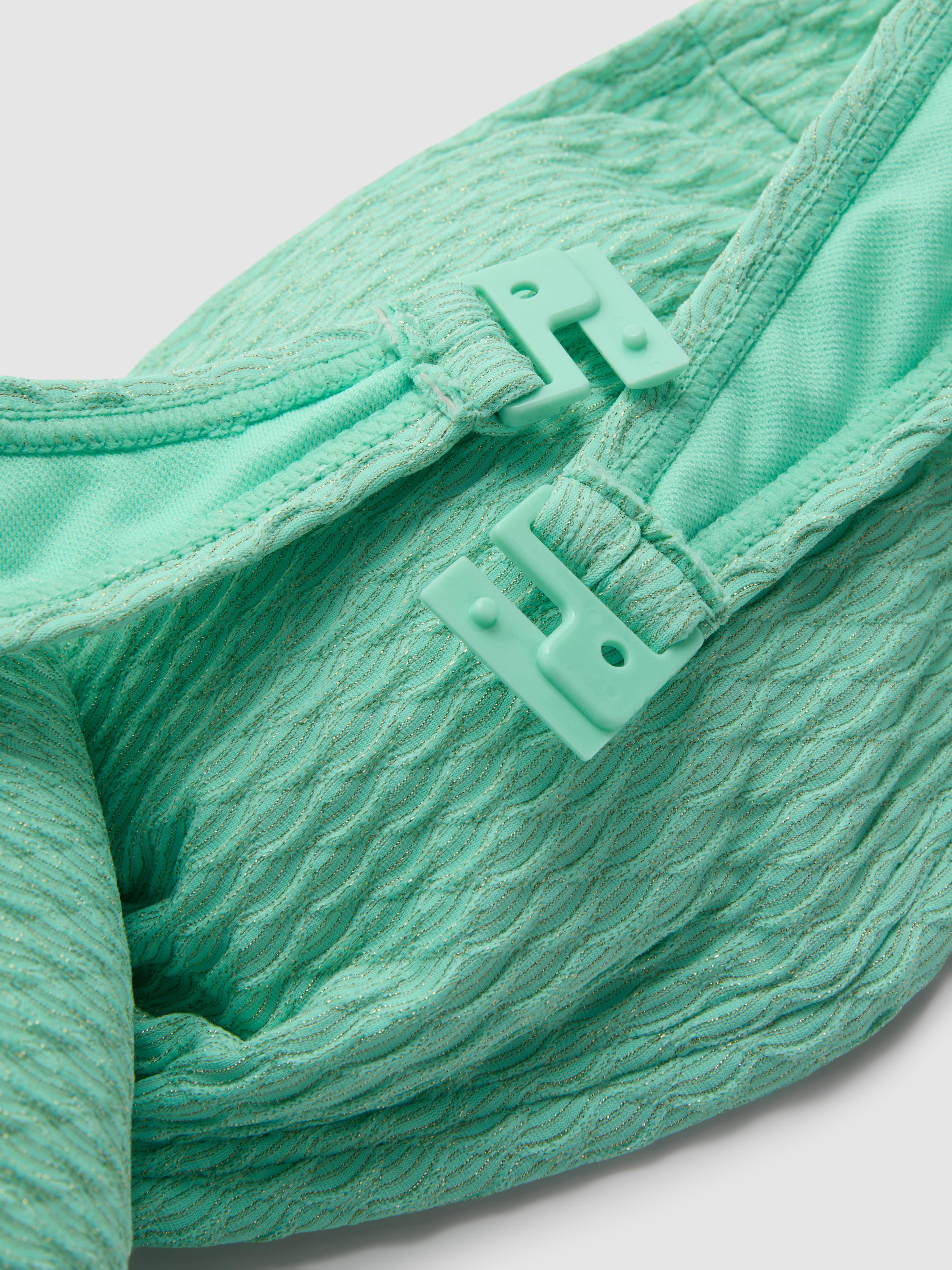Haut de bikini bandeau à coquillage