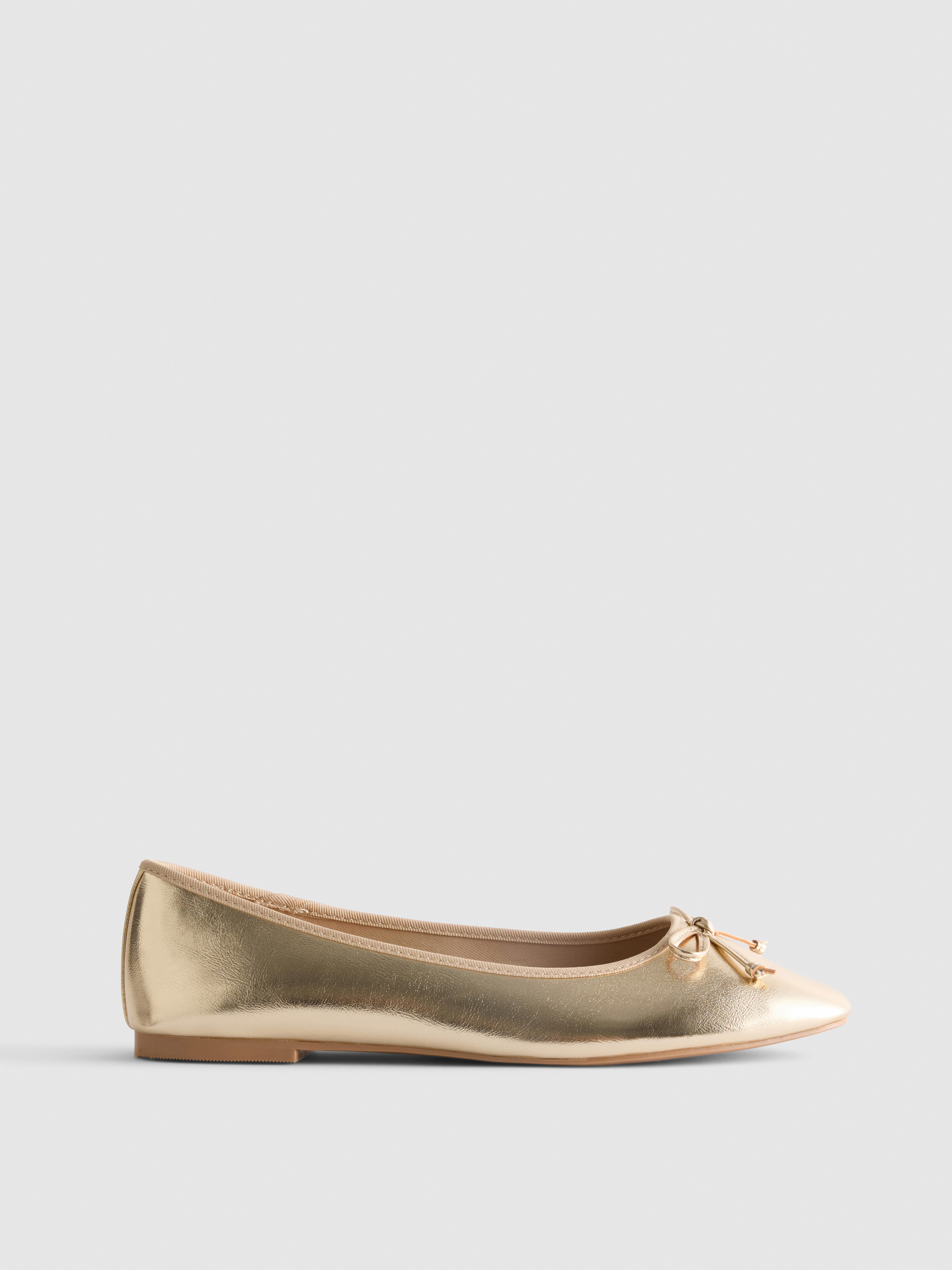 Ballerine in pelle sintetica