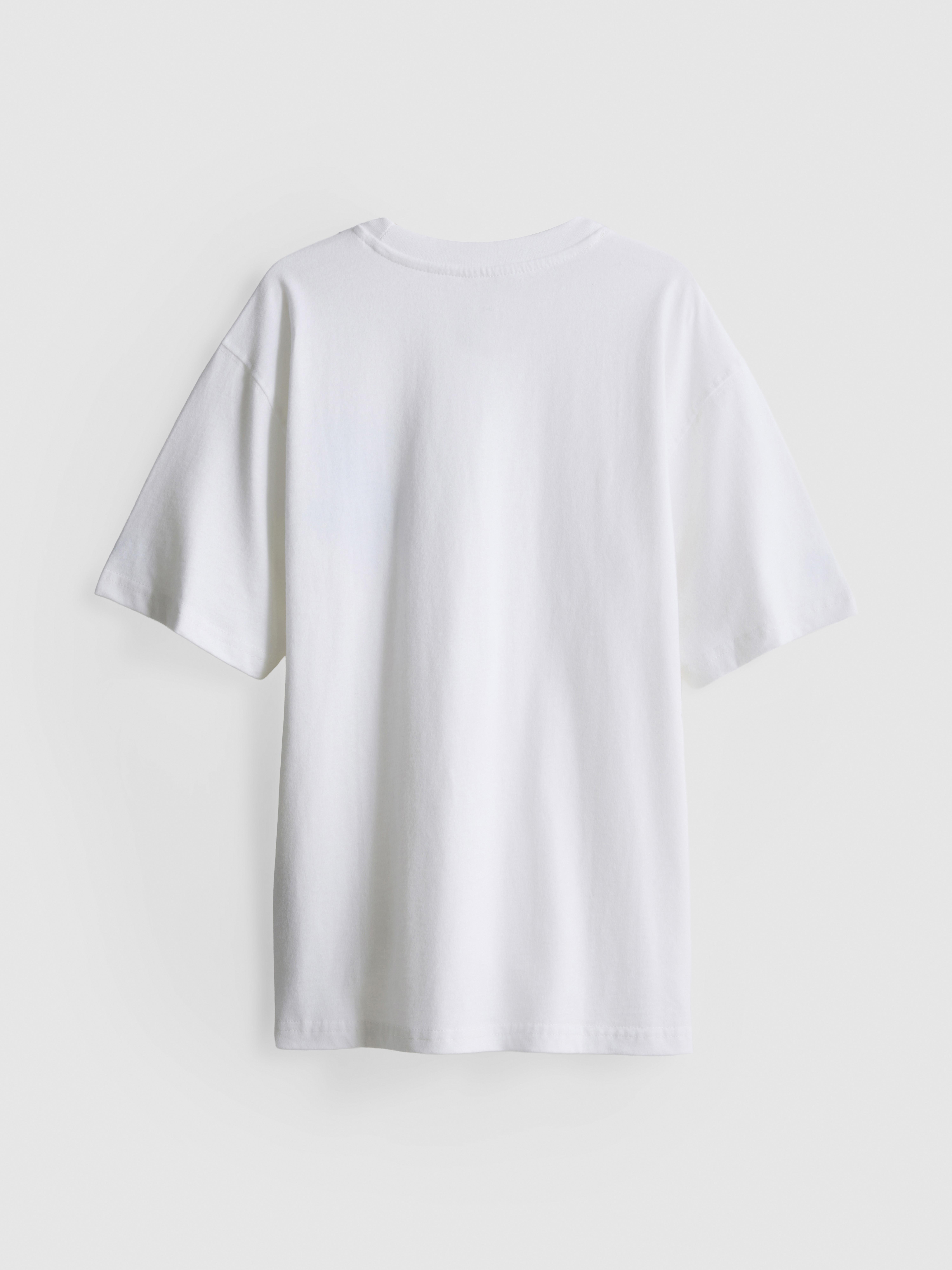 7-15 años | Camiseta gráfica de algodón puro