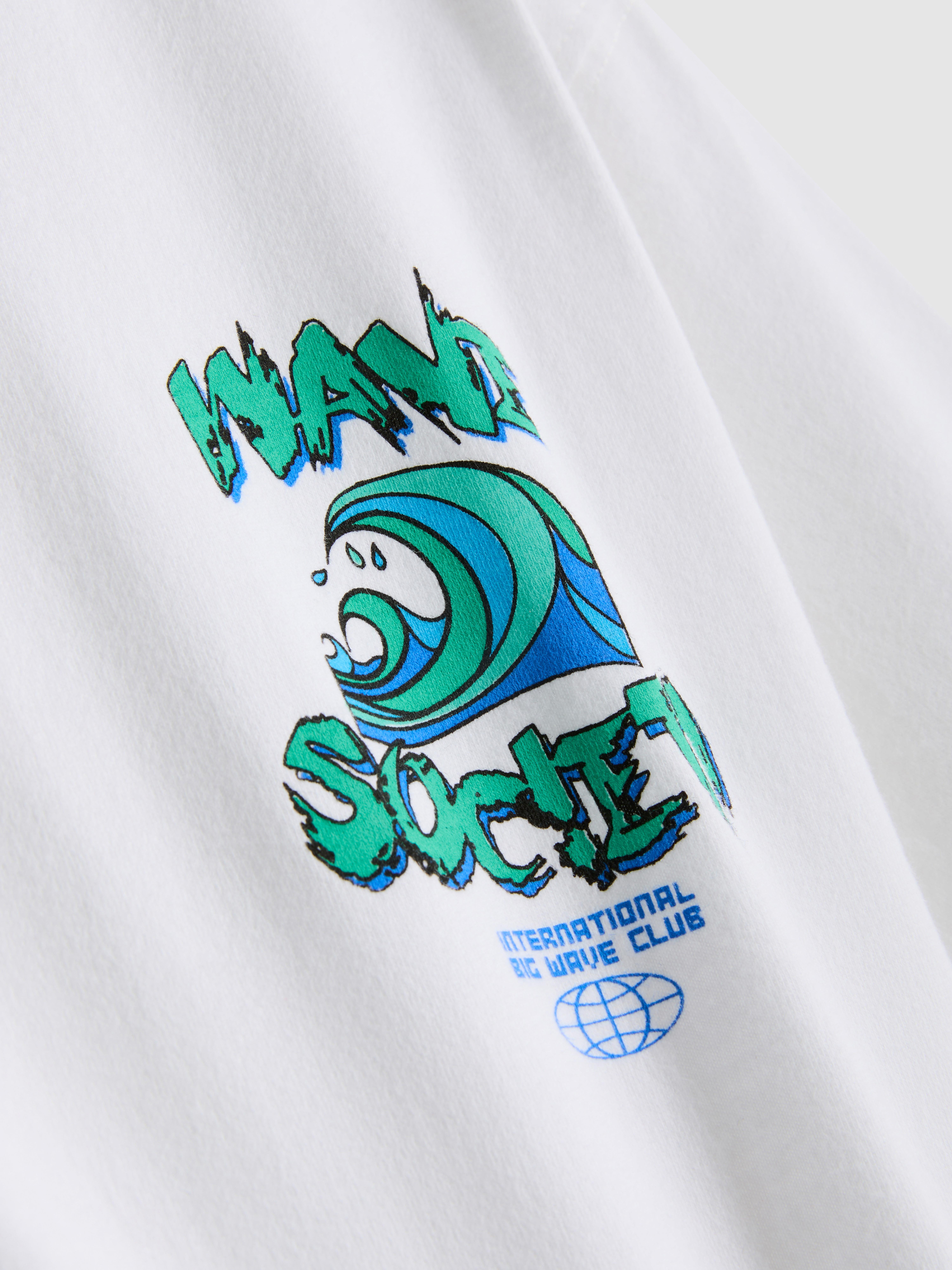 7-15 años | Camiseta gráfica de algodón puro