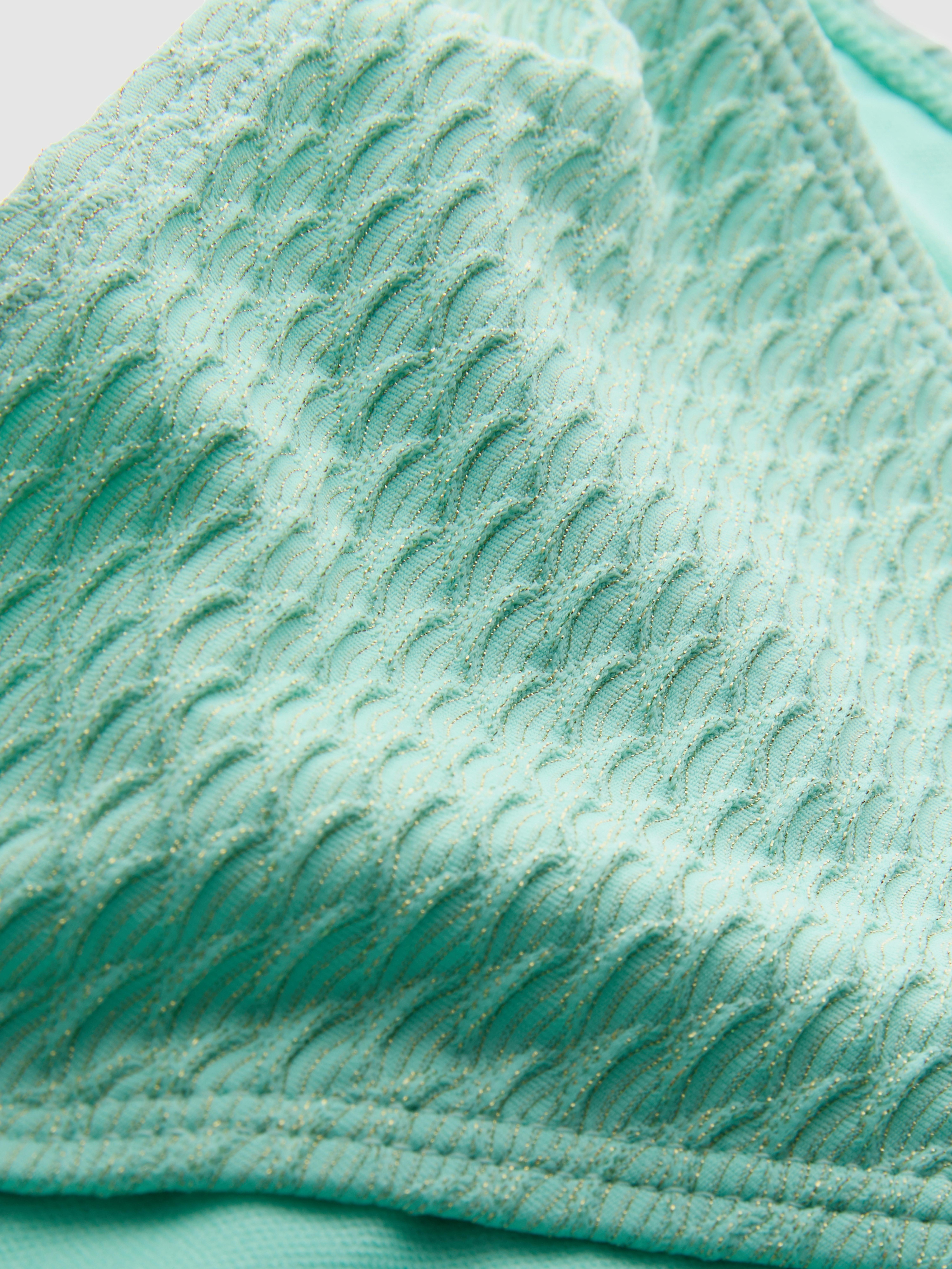 Bas de bikini texturé coquillage à nouer sur les côtés