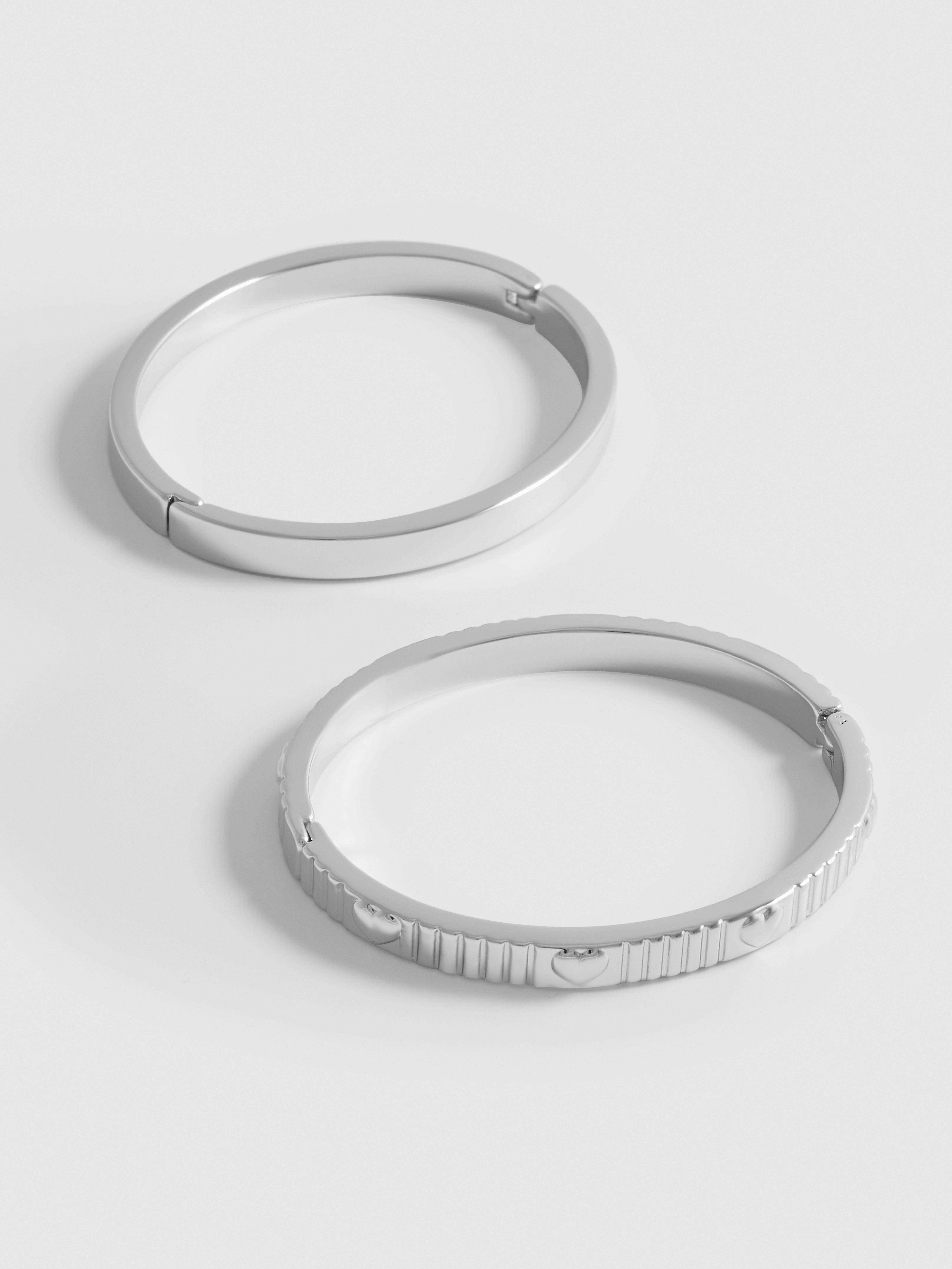 Zapestnici z motivom srca, 2 kosa