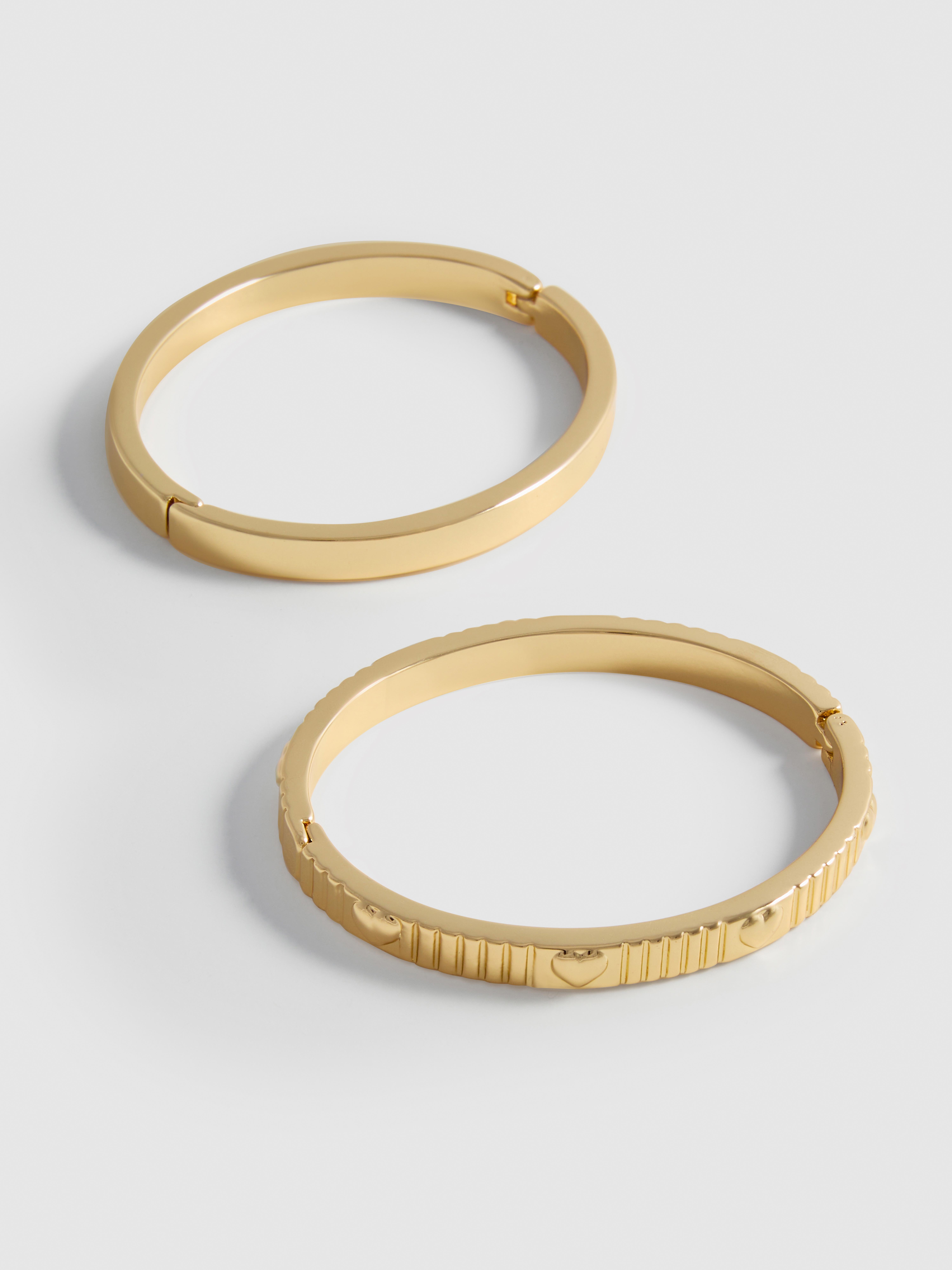 Zapestnici z motivom srca, 2 kosa