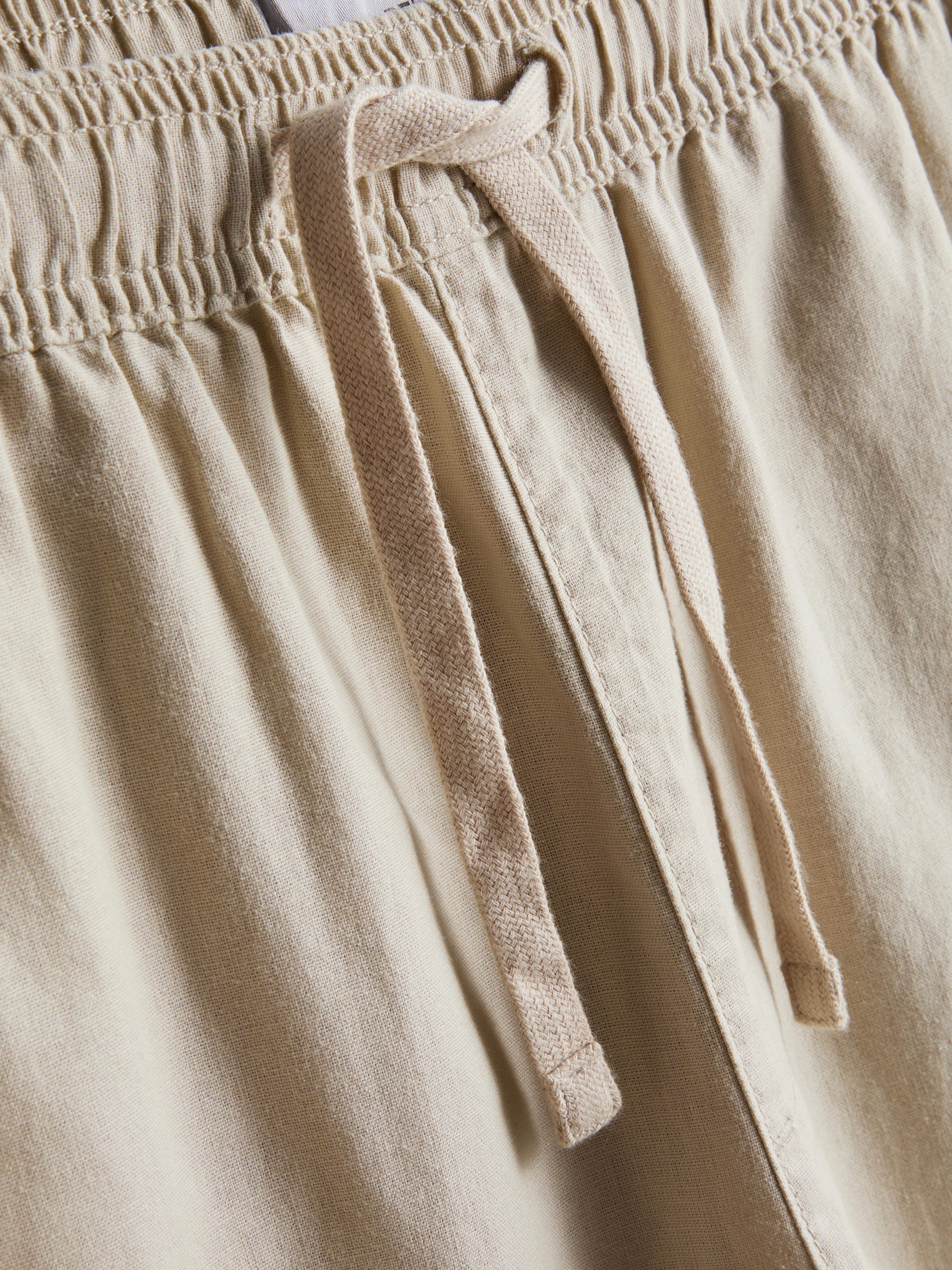 Pantalon cargo à cordon de serrage
