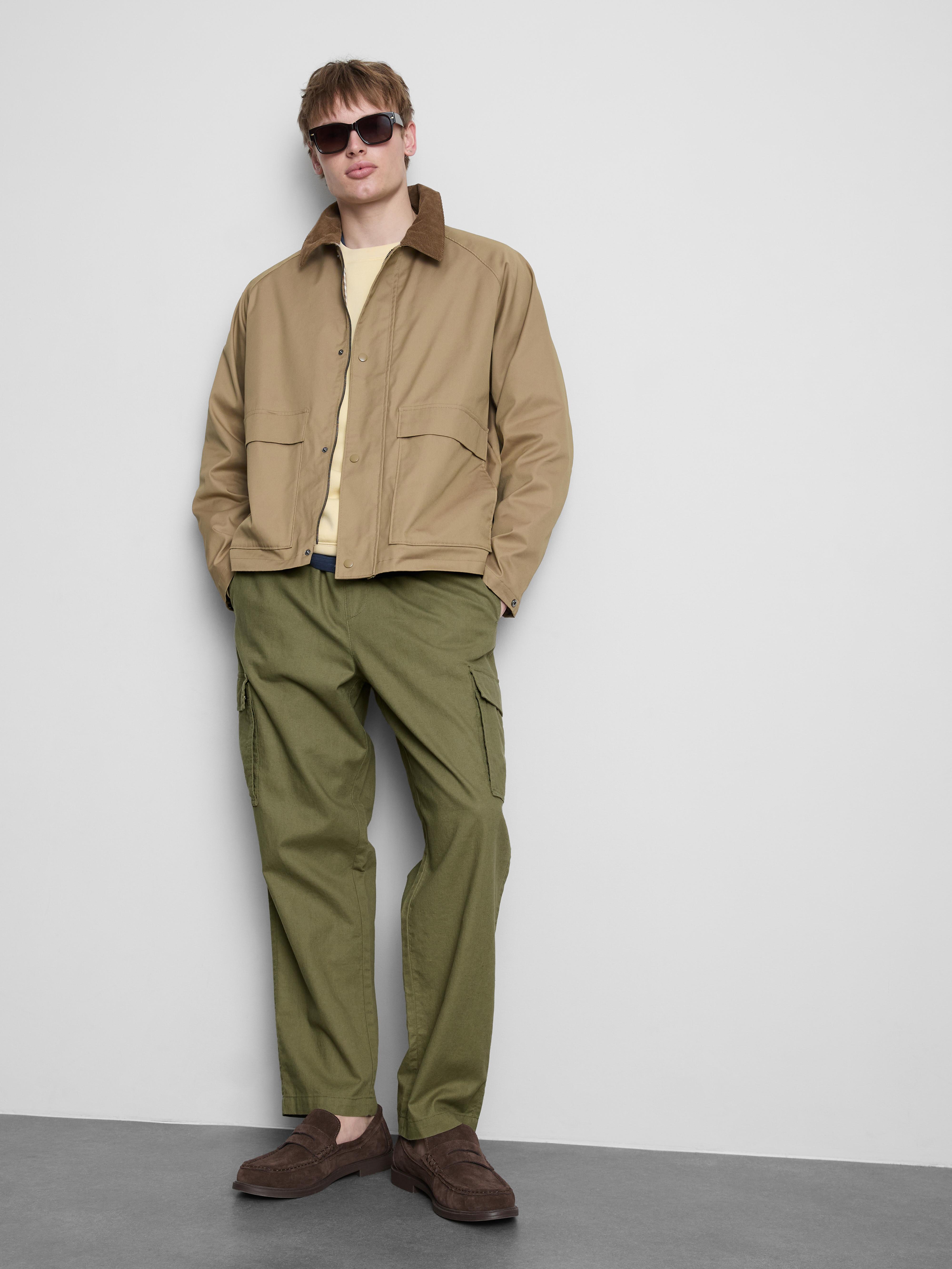 Drawstring Cargo Pants