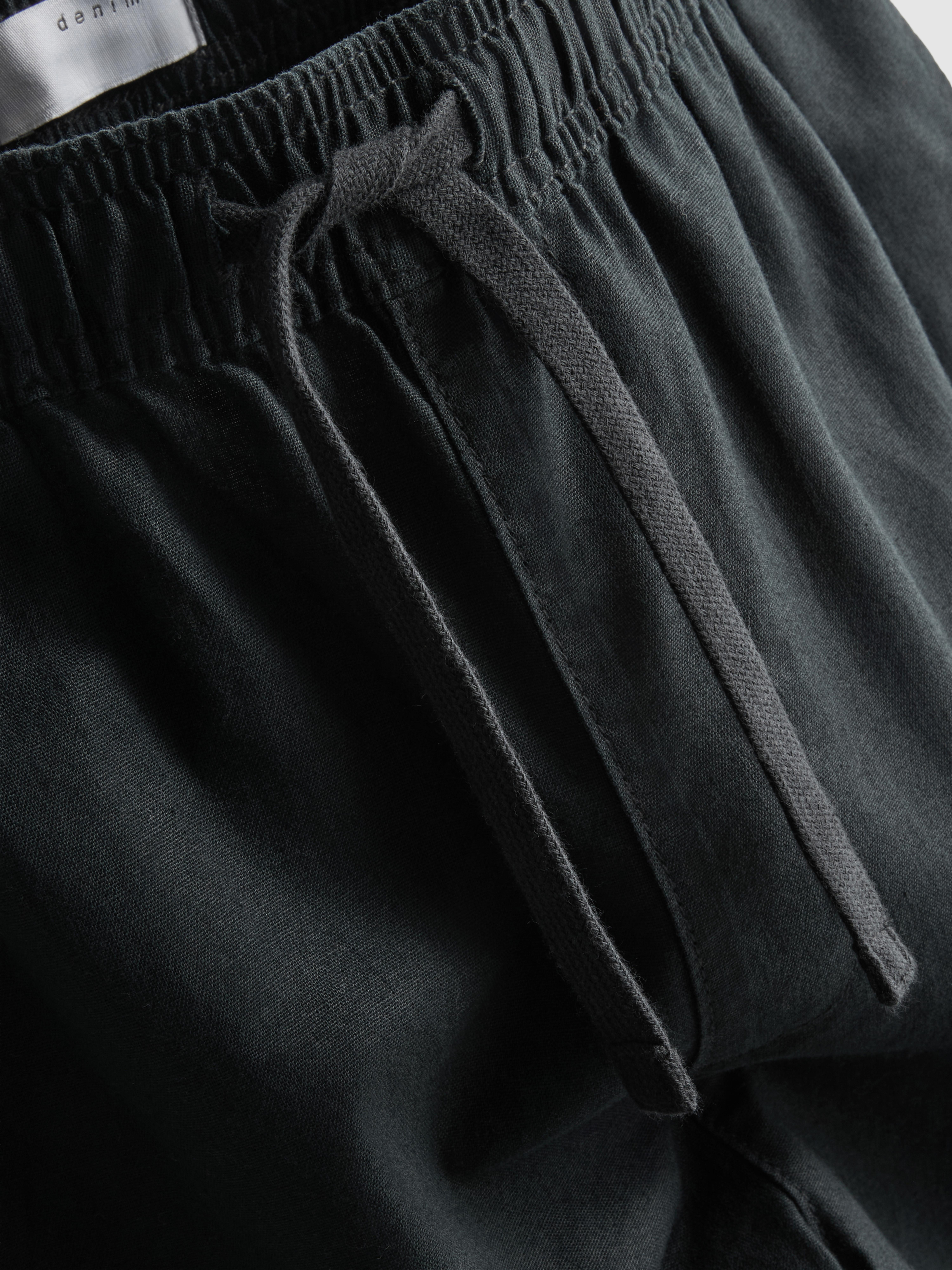 Pantalon cargo à cordon de serrage