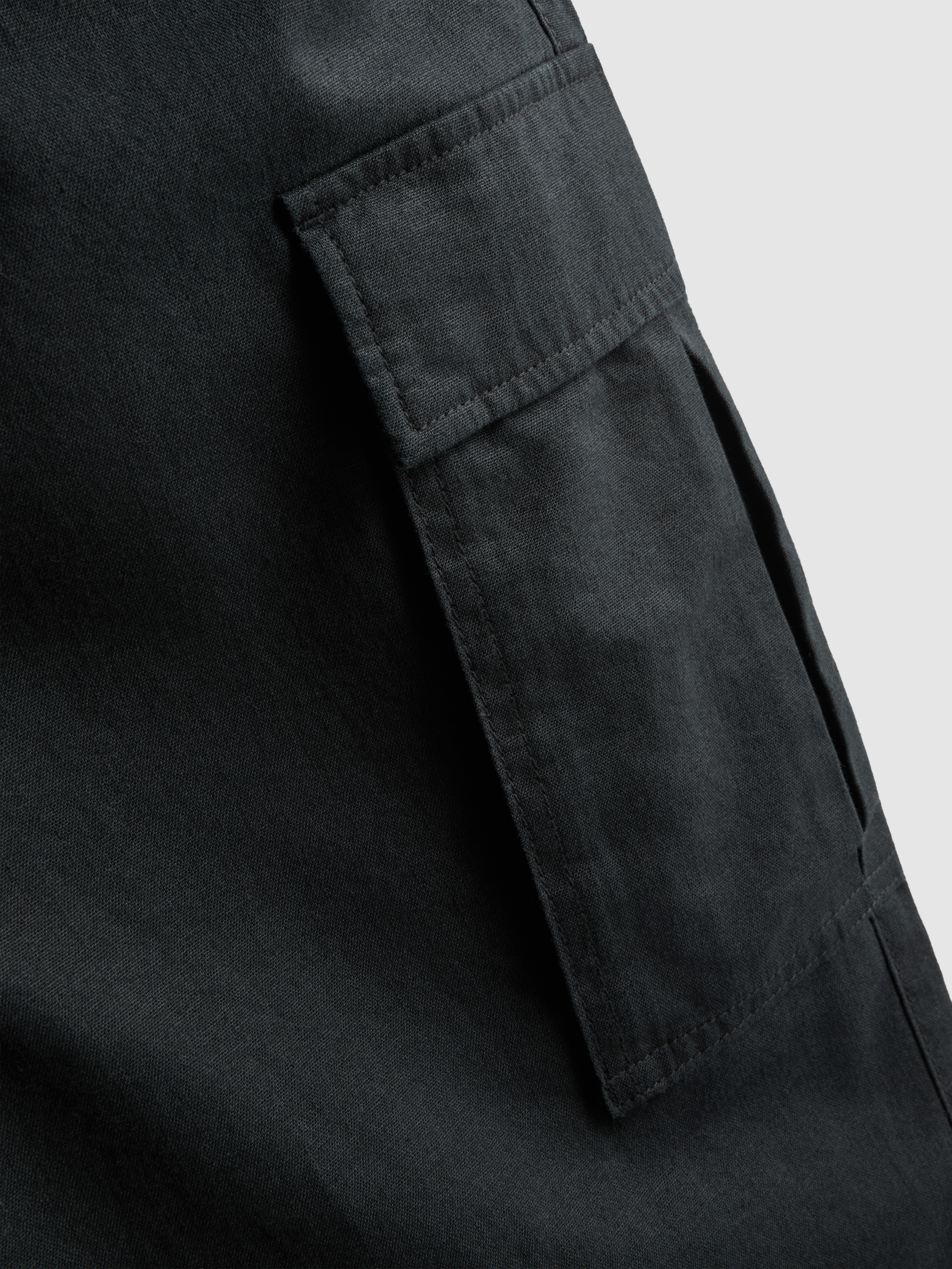 Pantalon cargo à cordon de serrage