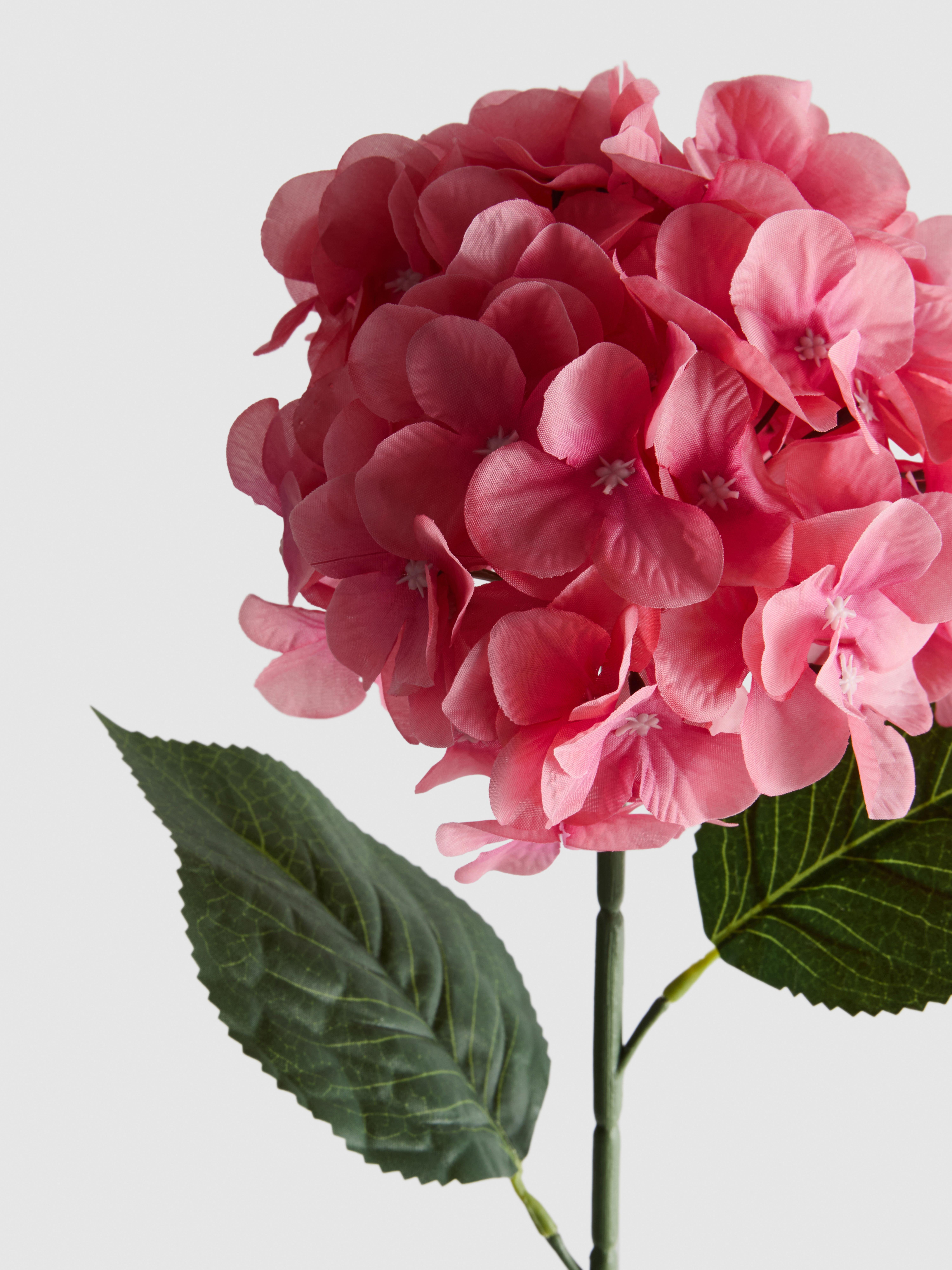 Tallo de hortensia artificial