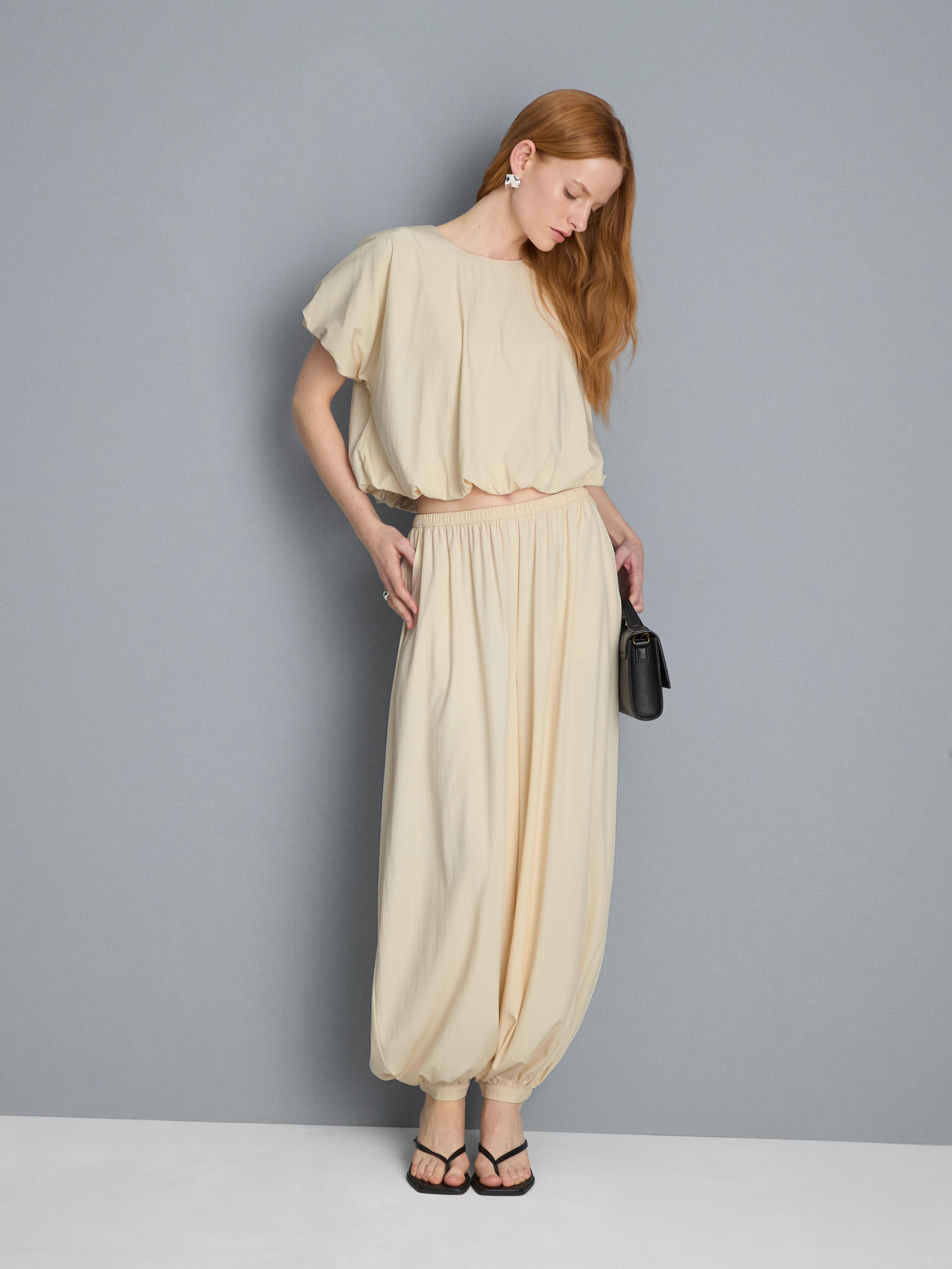 Pantalones de paracaidista de talle alto