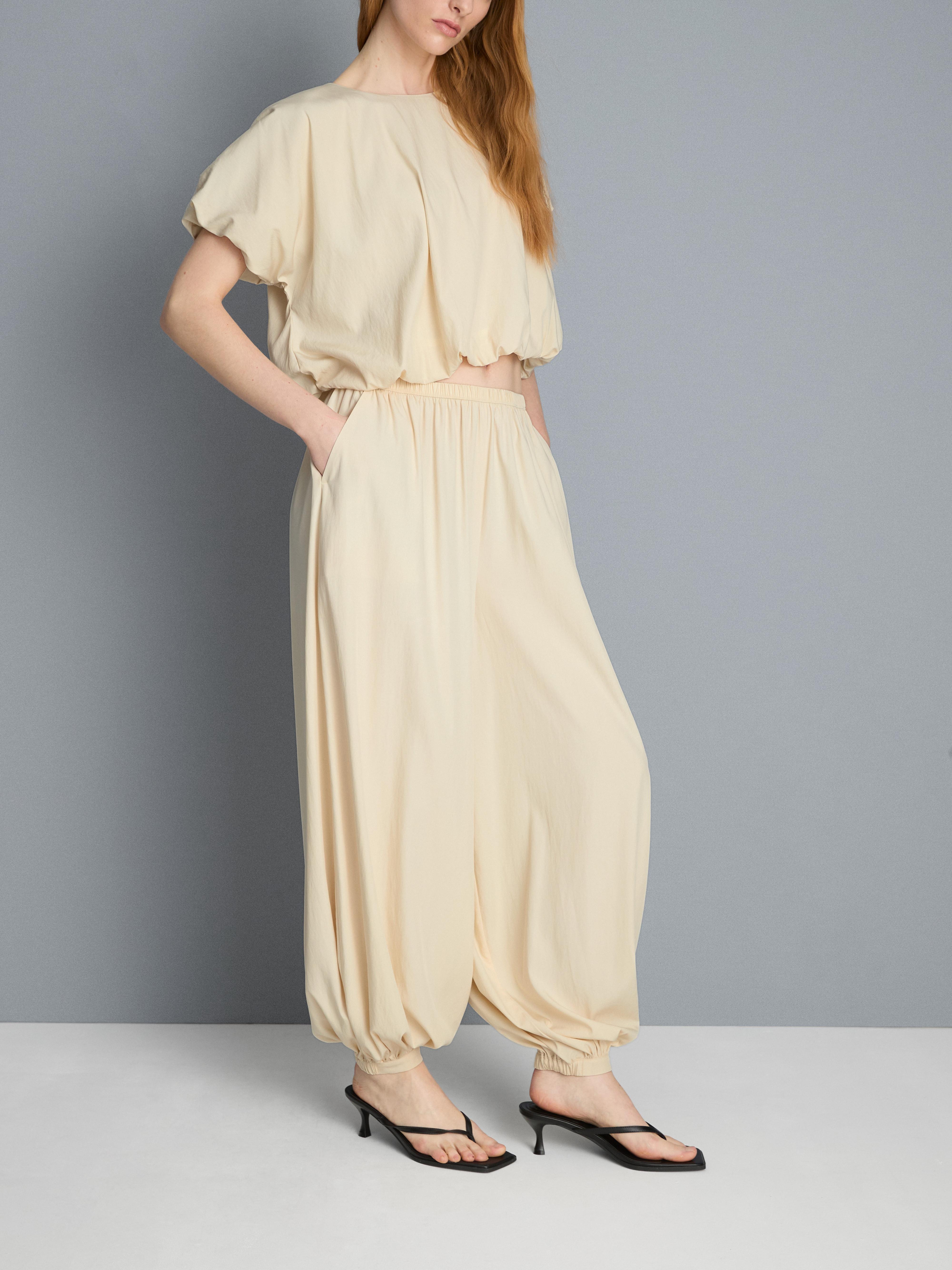 High Waisted Parachute Trousers