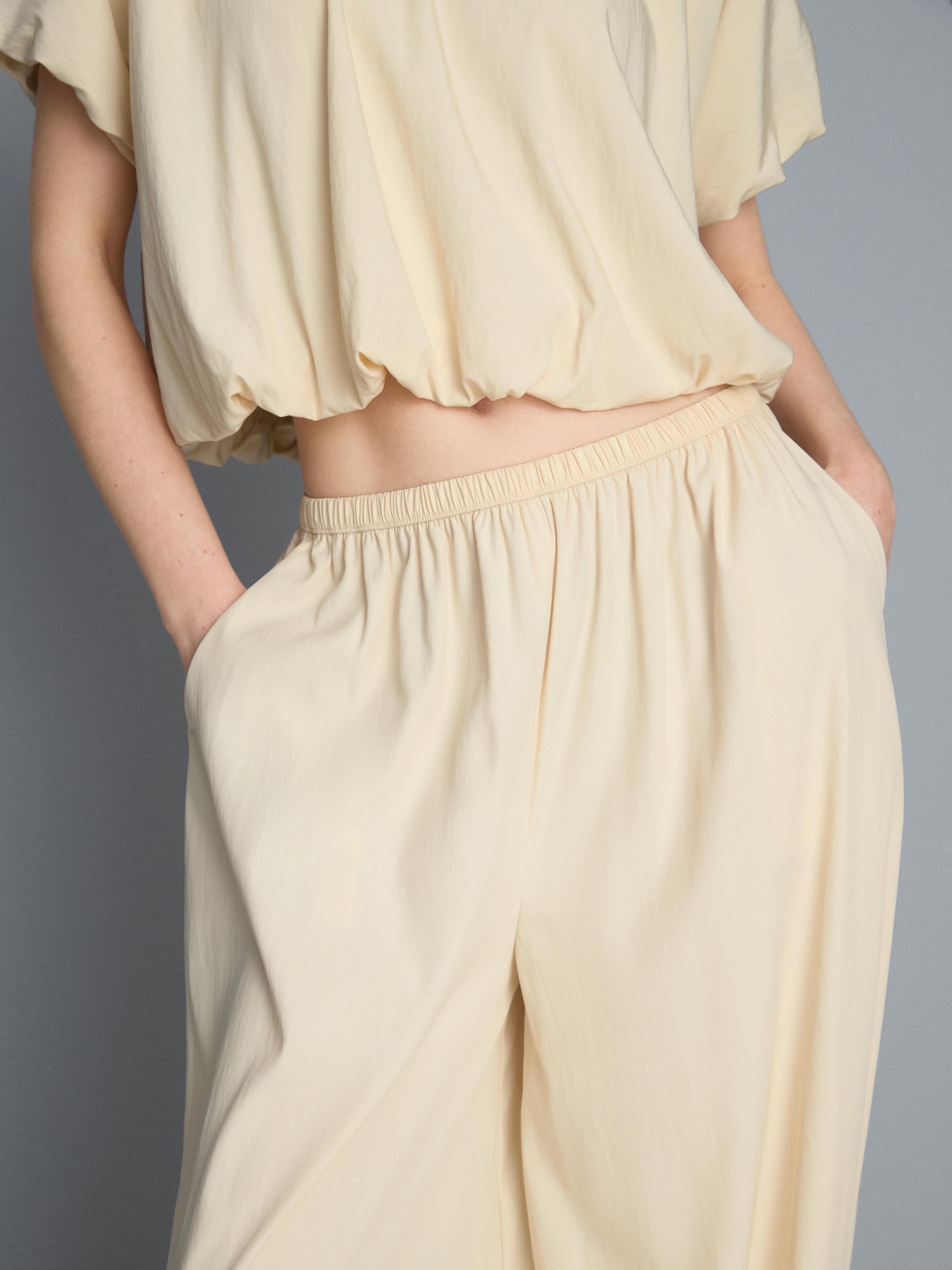 High Waisted Parachute Trousers