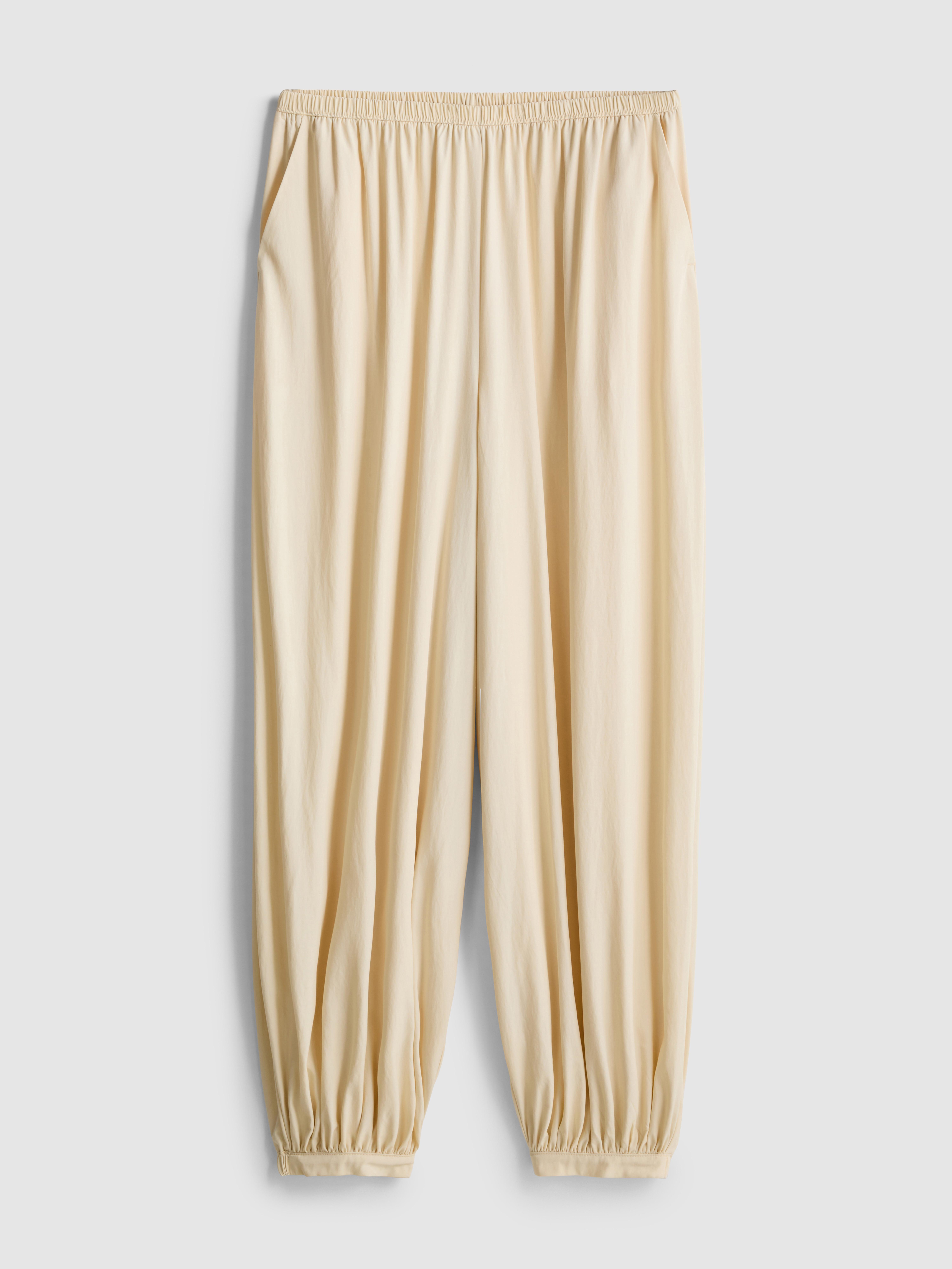 High Waisted Parachute Trousers