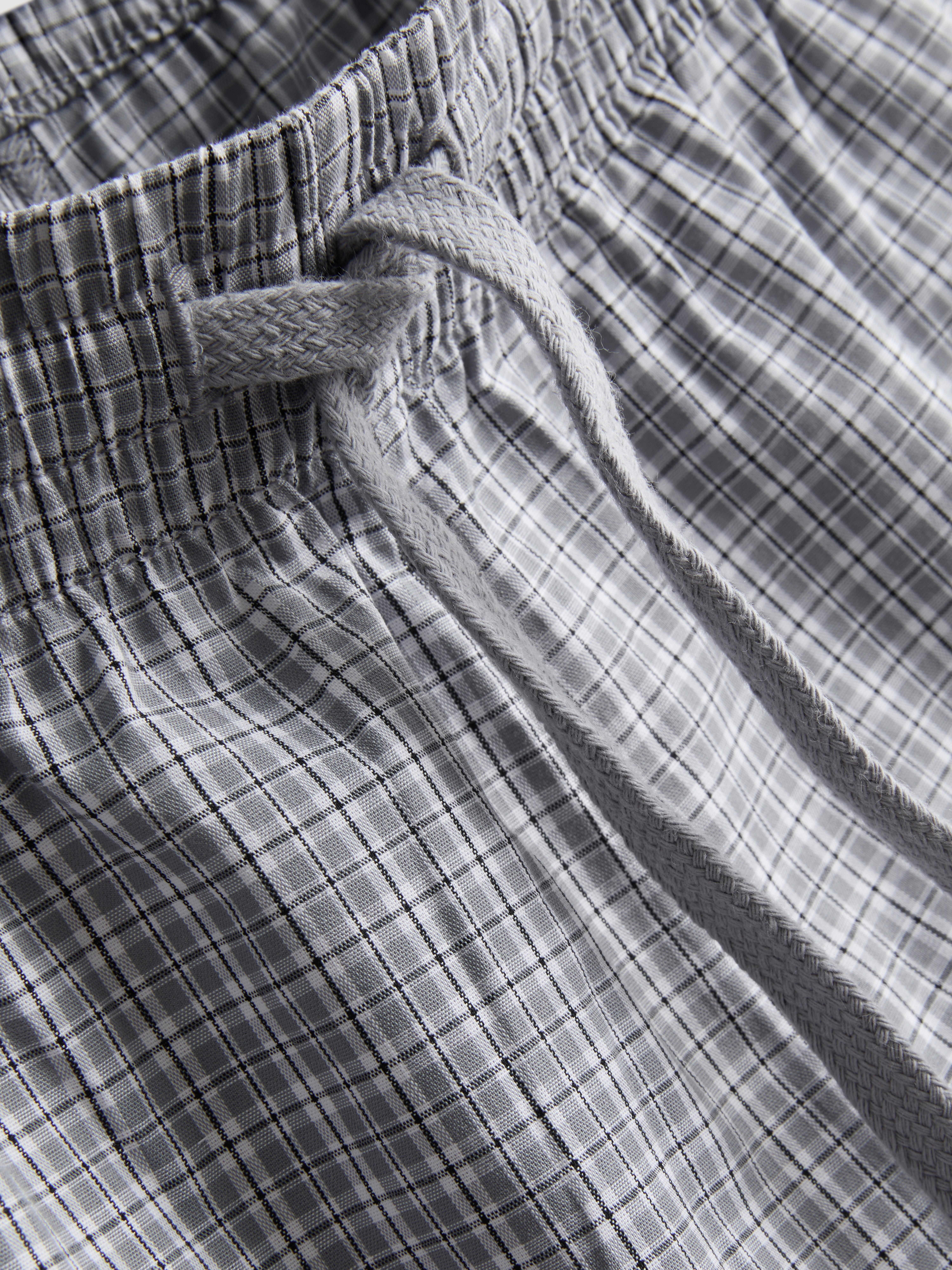 Pyjama short à carreaux