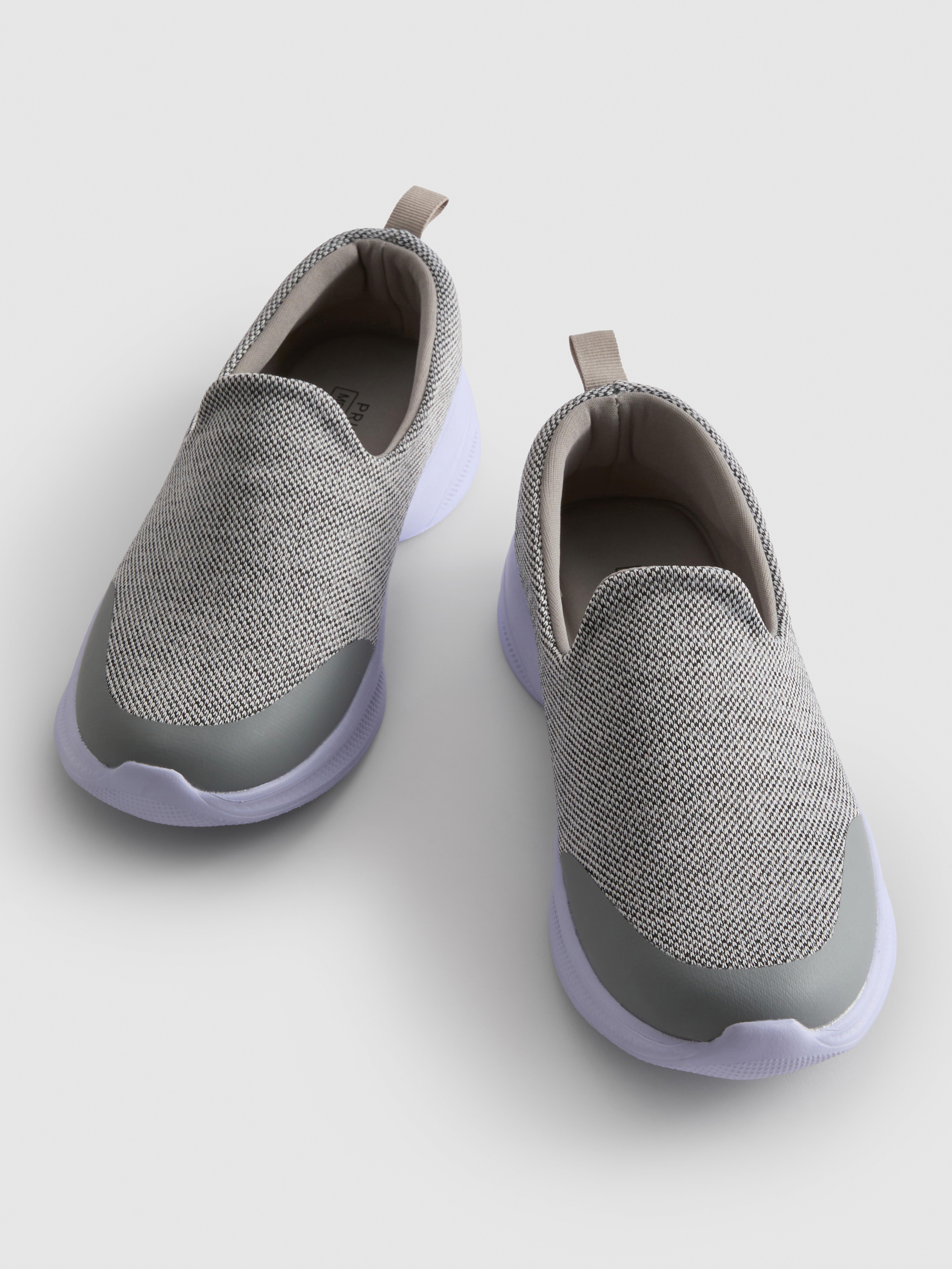 Textured Slip-On Sneakers