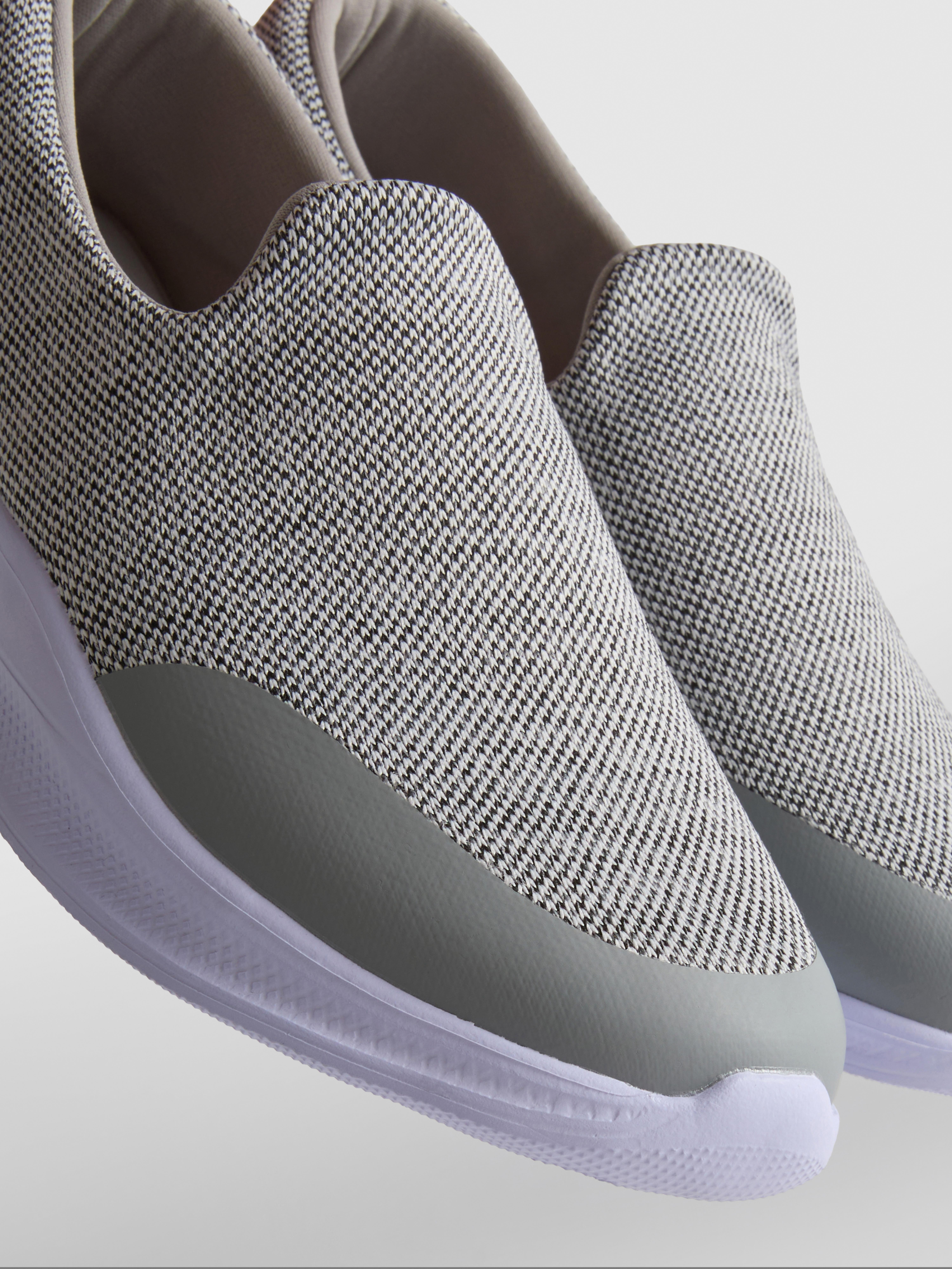 Textured Slip-On Sneakers