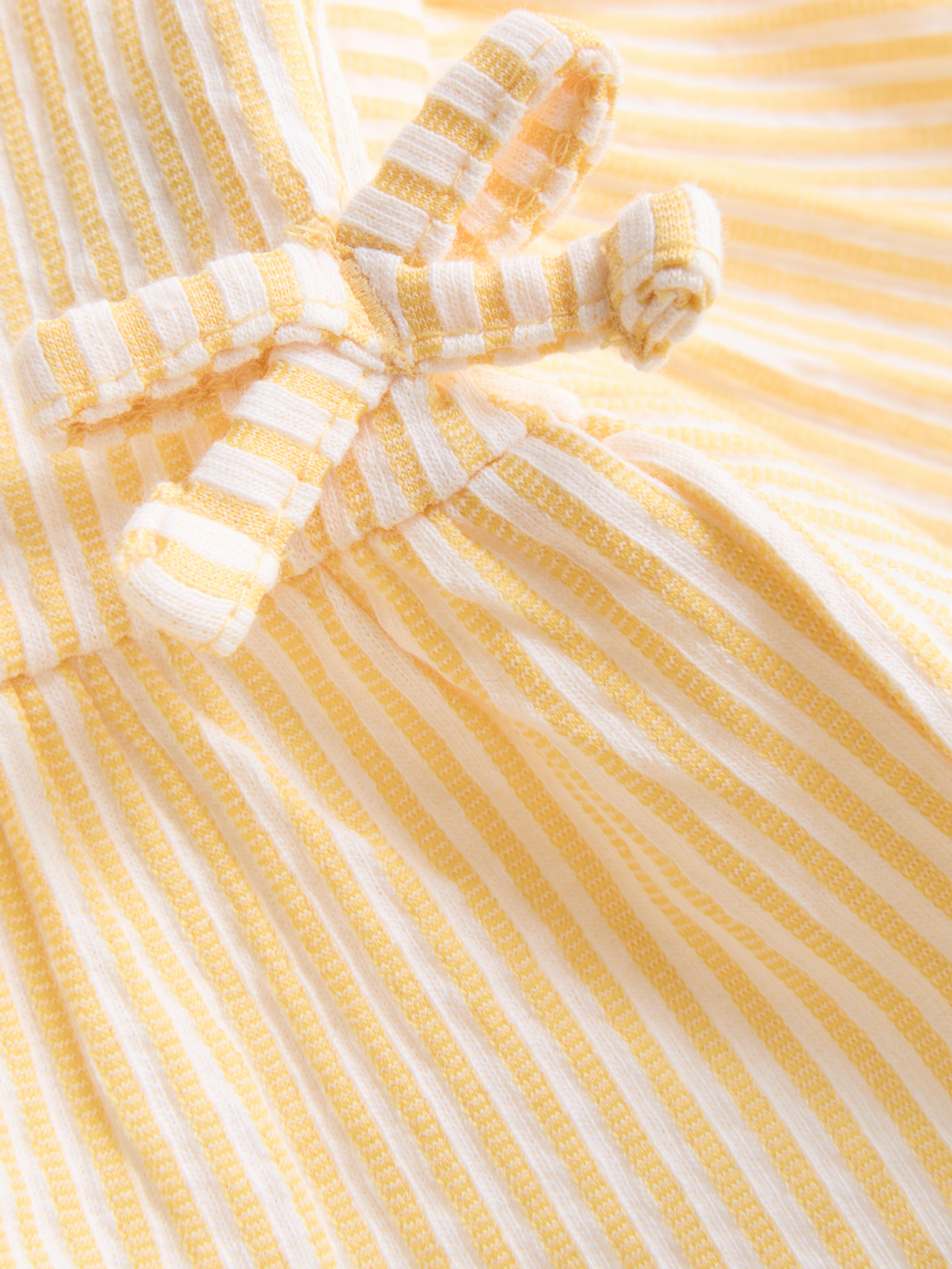 0-36mths | Floral Embroidered Peplum-Hem Top and Shorts Set