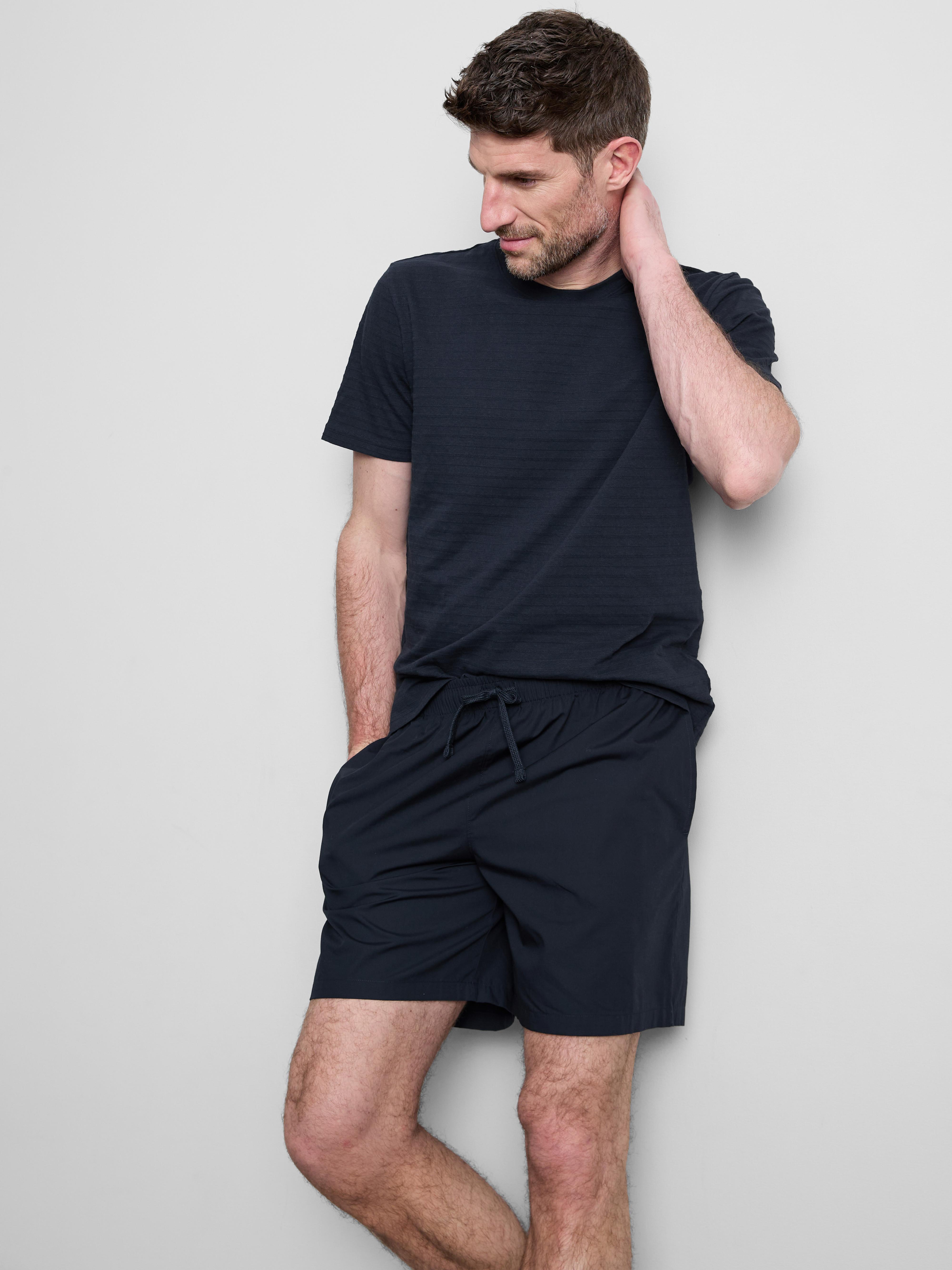 Mayoral Korte broek met labelpatch in marineblauw online kopen | P&C