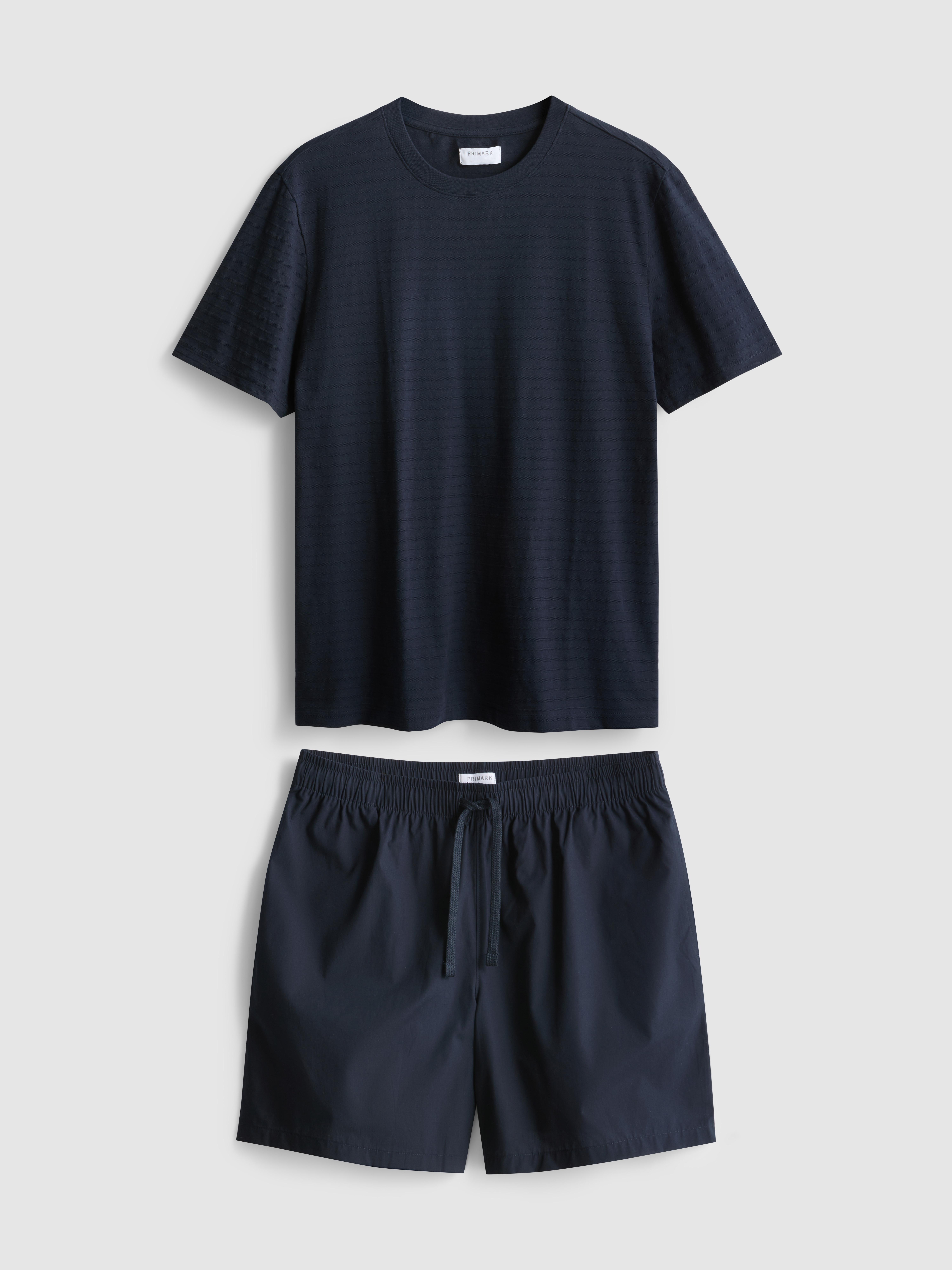 Pajama T-Shirt And Shorts Set