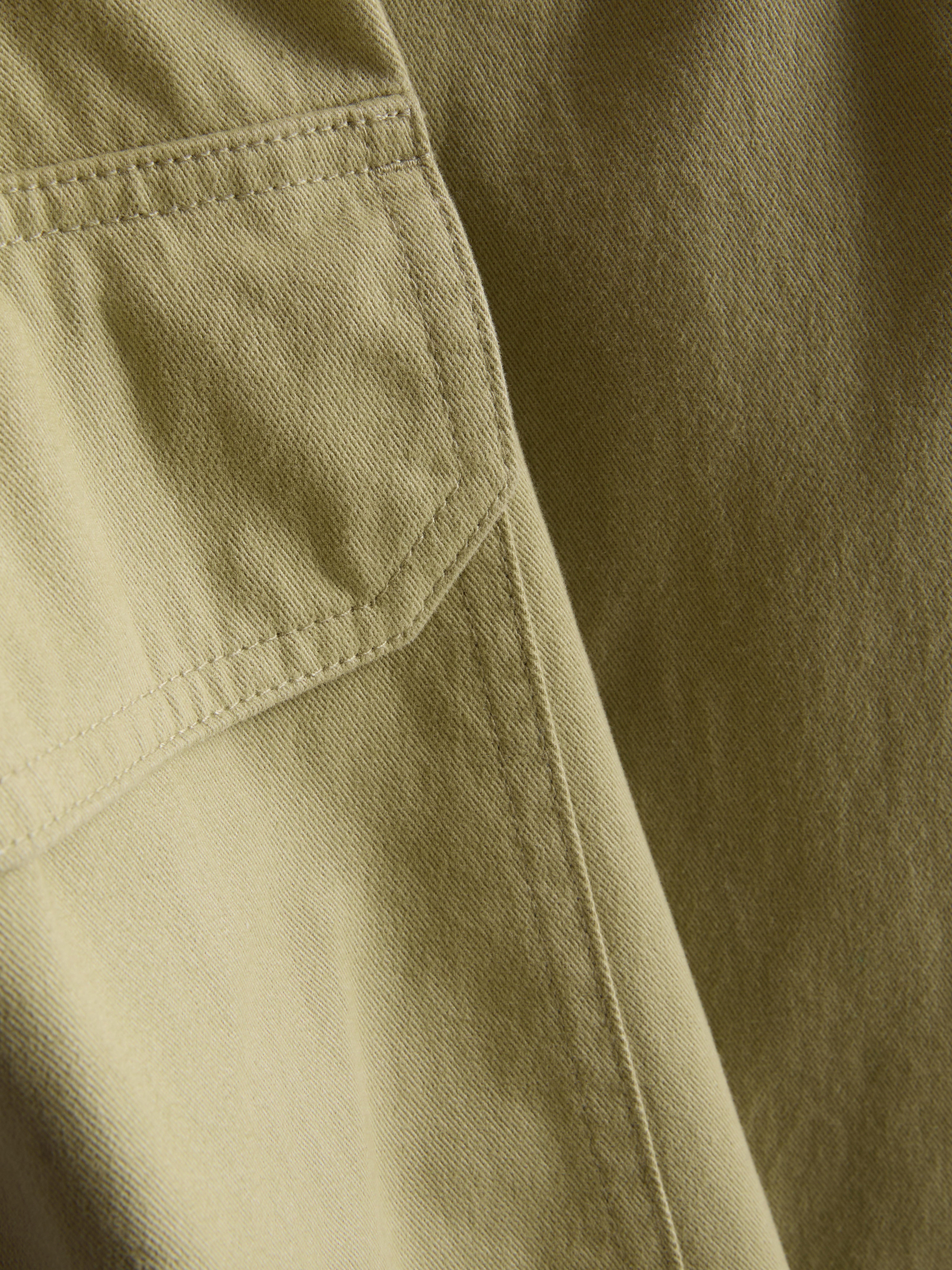 Pantalones militares de algodón con pernera ancha