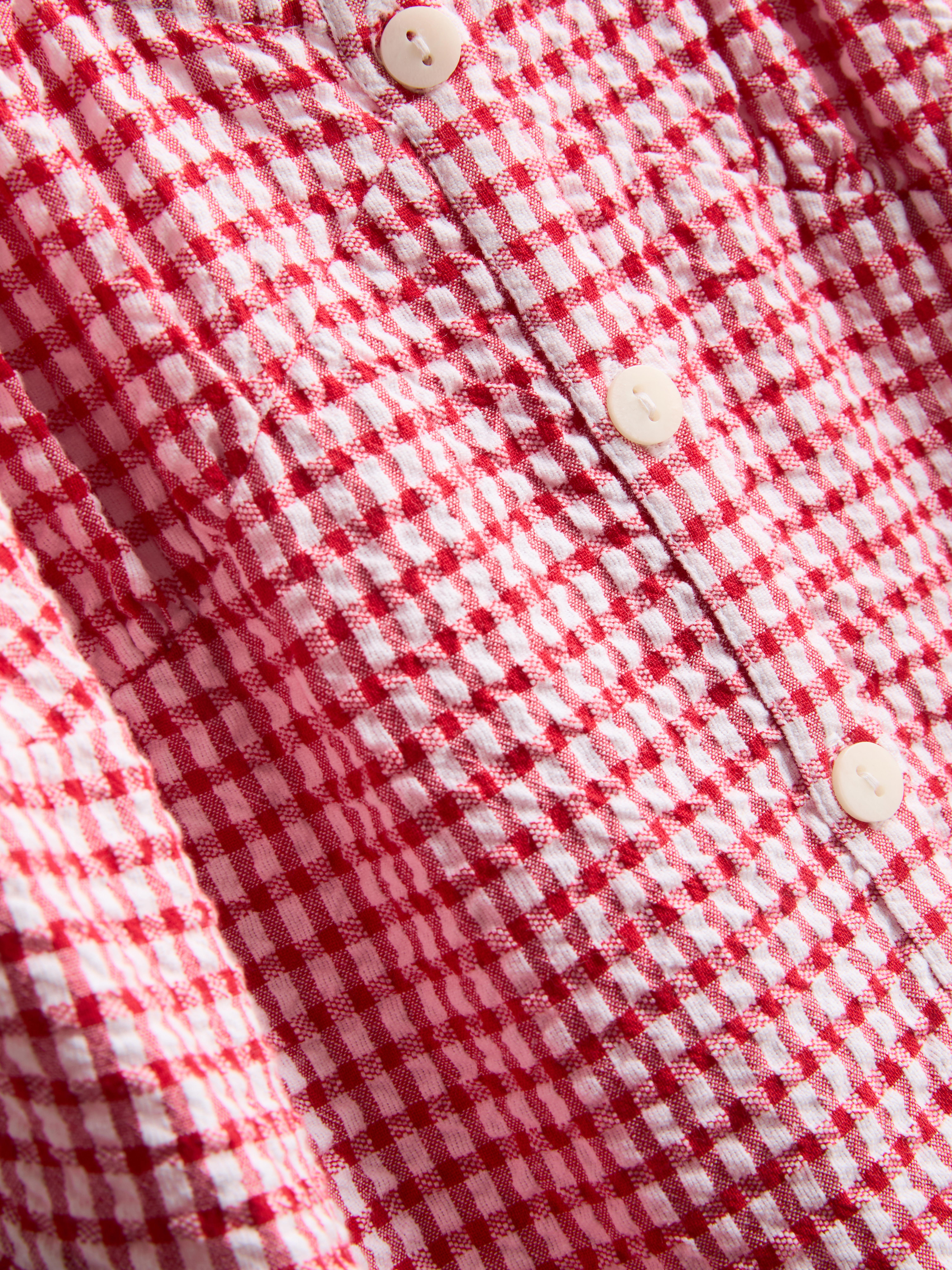 The Primark Scene | Gestuftes Baumwoll-Minikleid mit Vichykaros