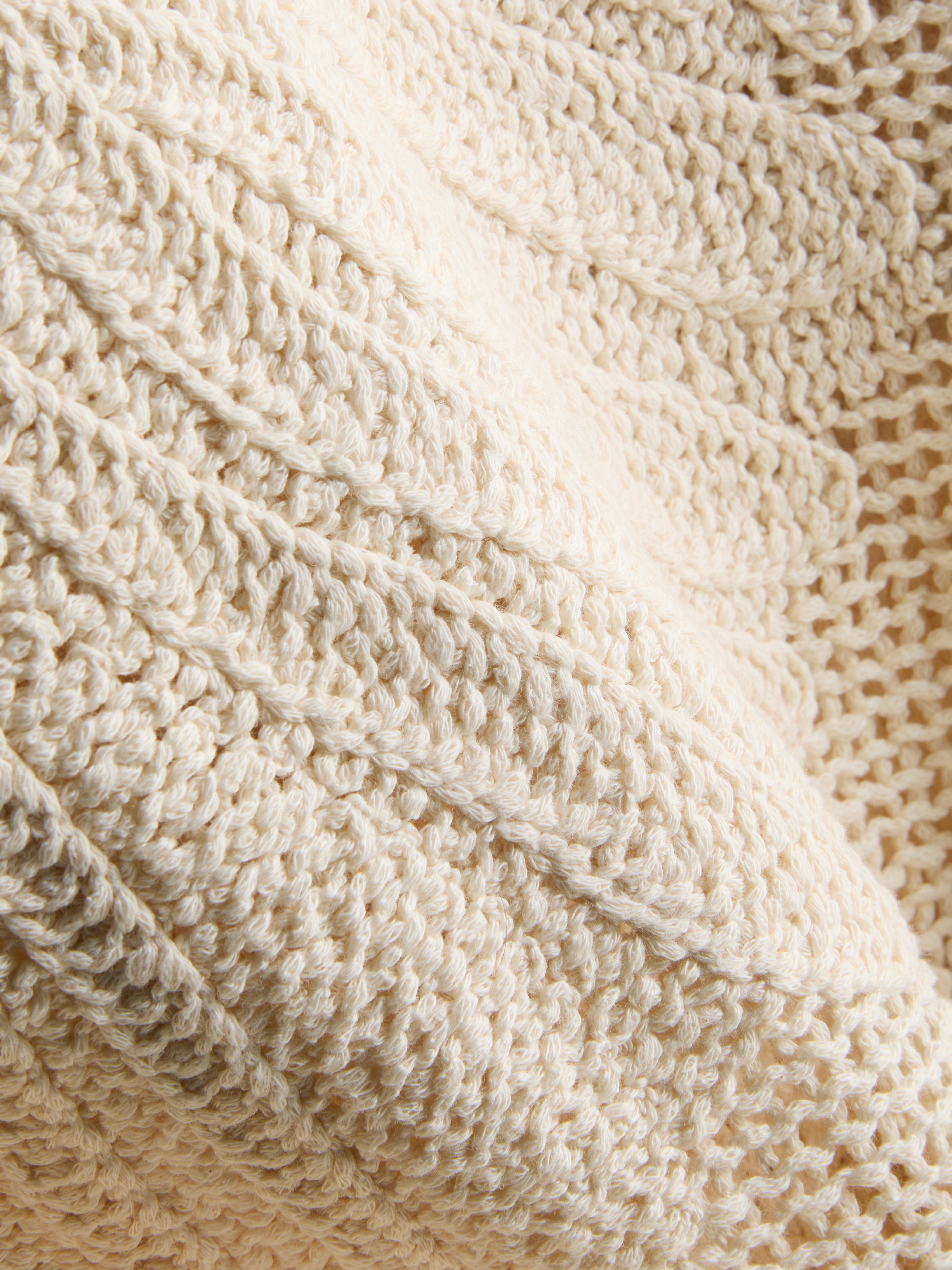 Women's Ivory The Edit Crochet Knit Tank Top | Primark