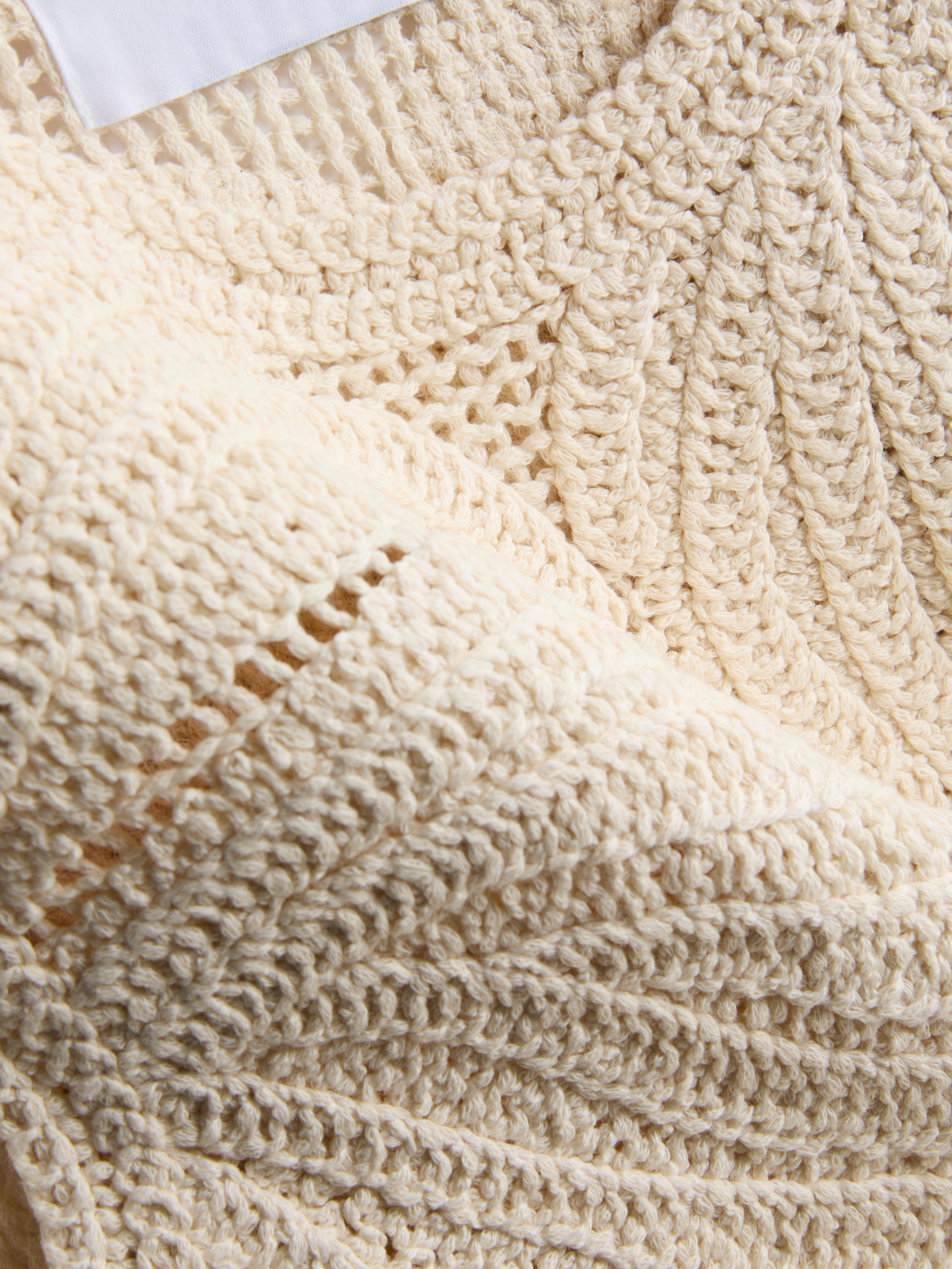 Women's Ivory The Edit Crochet Knit Tank Top | Primark