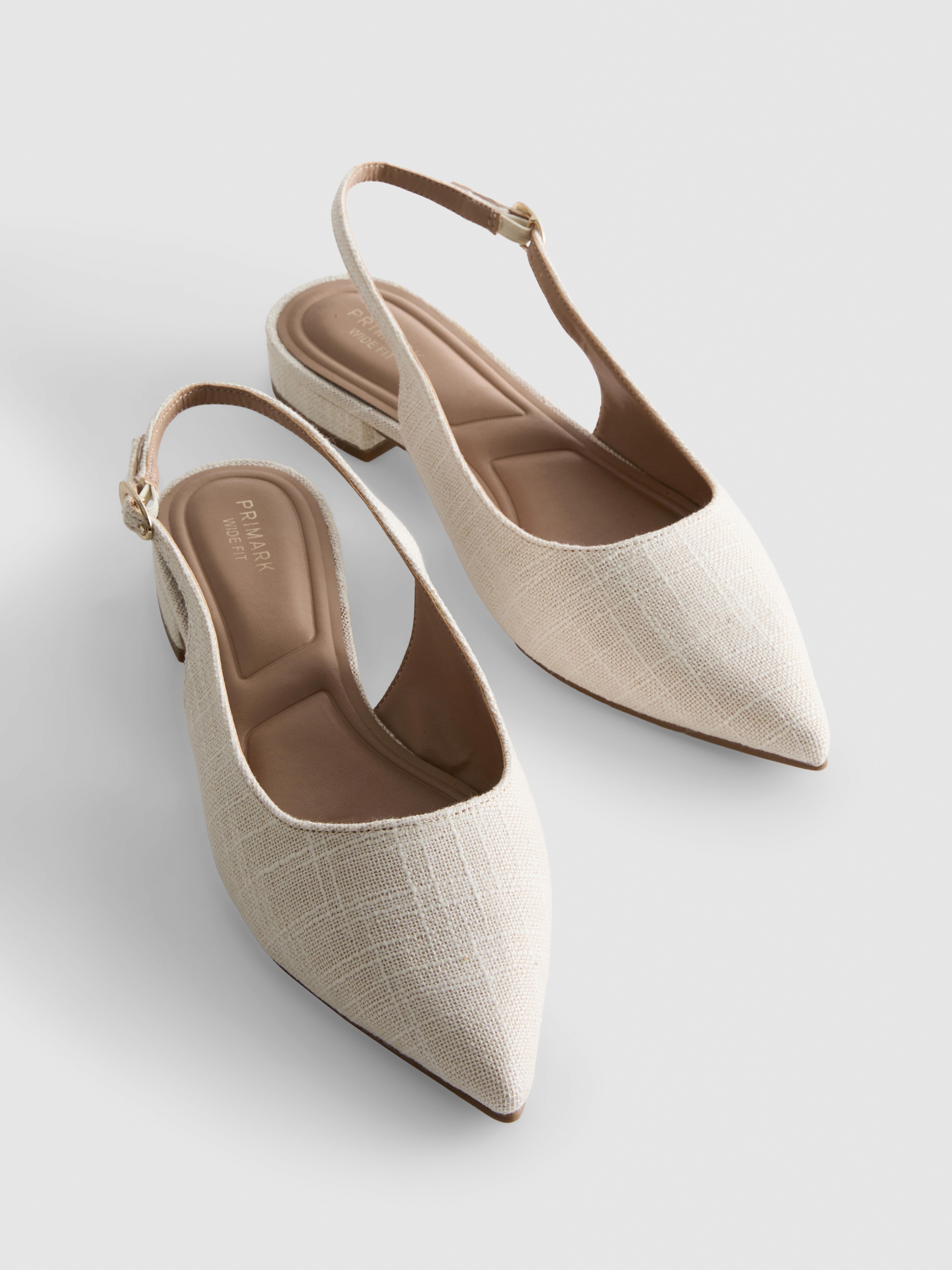 Pointed Slingback Mules