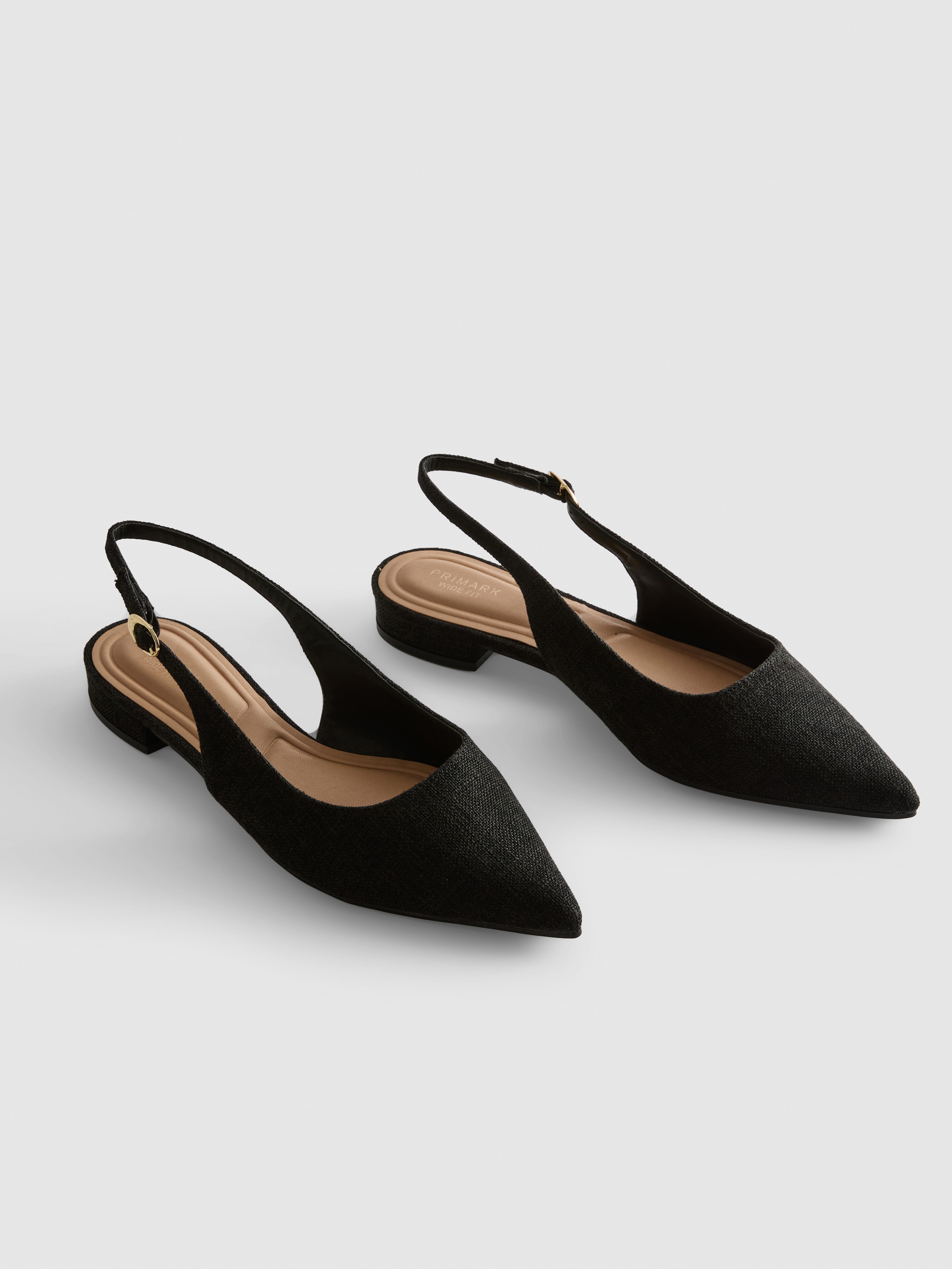 Zapatos destalonados en punta