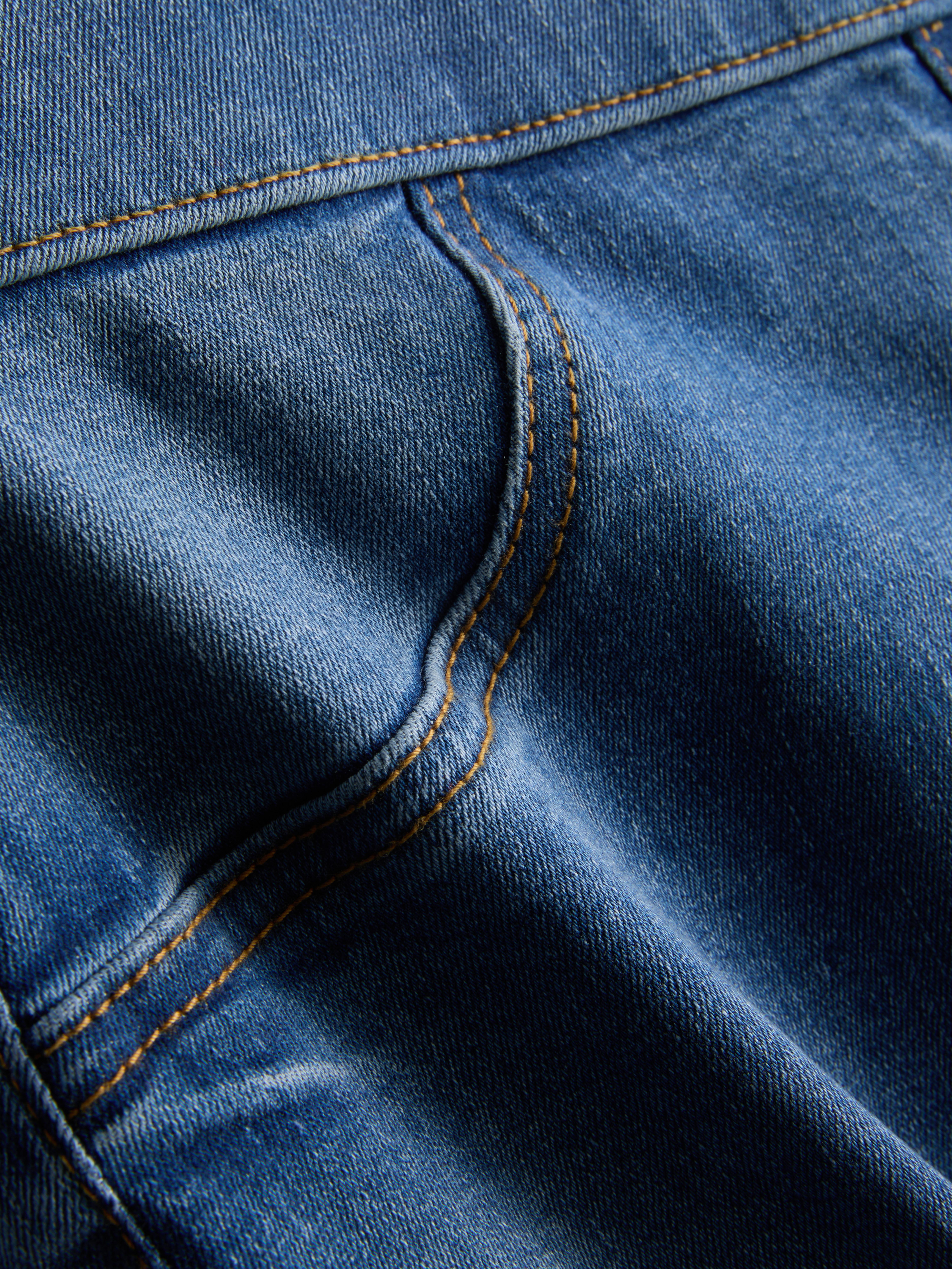 Pure Cotton Mid-Rise Skinny Jeggings