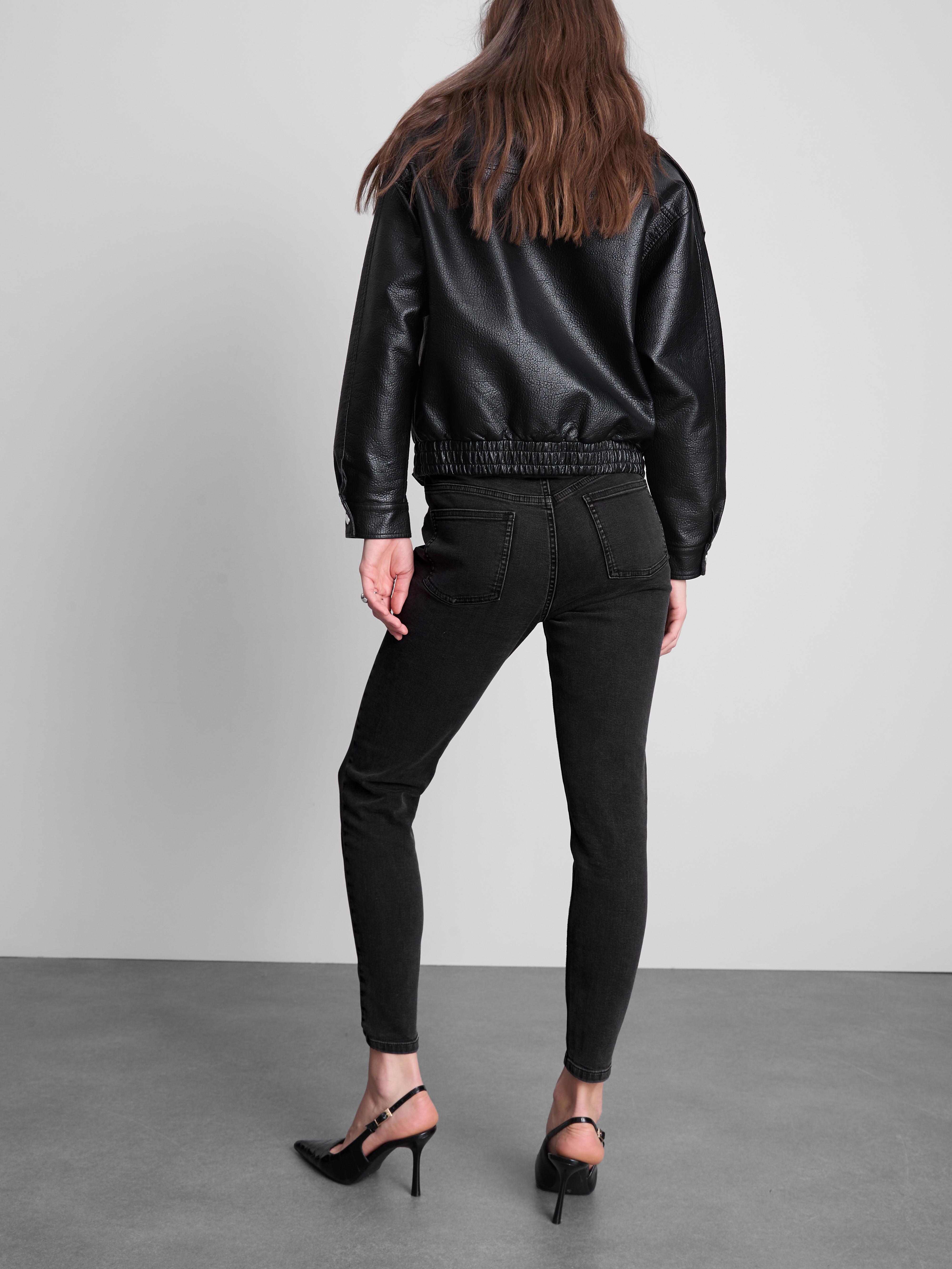 Pure Cotton Mid-Rise Skinny Jeggings