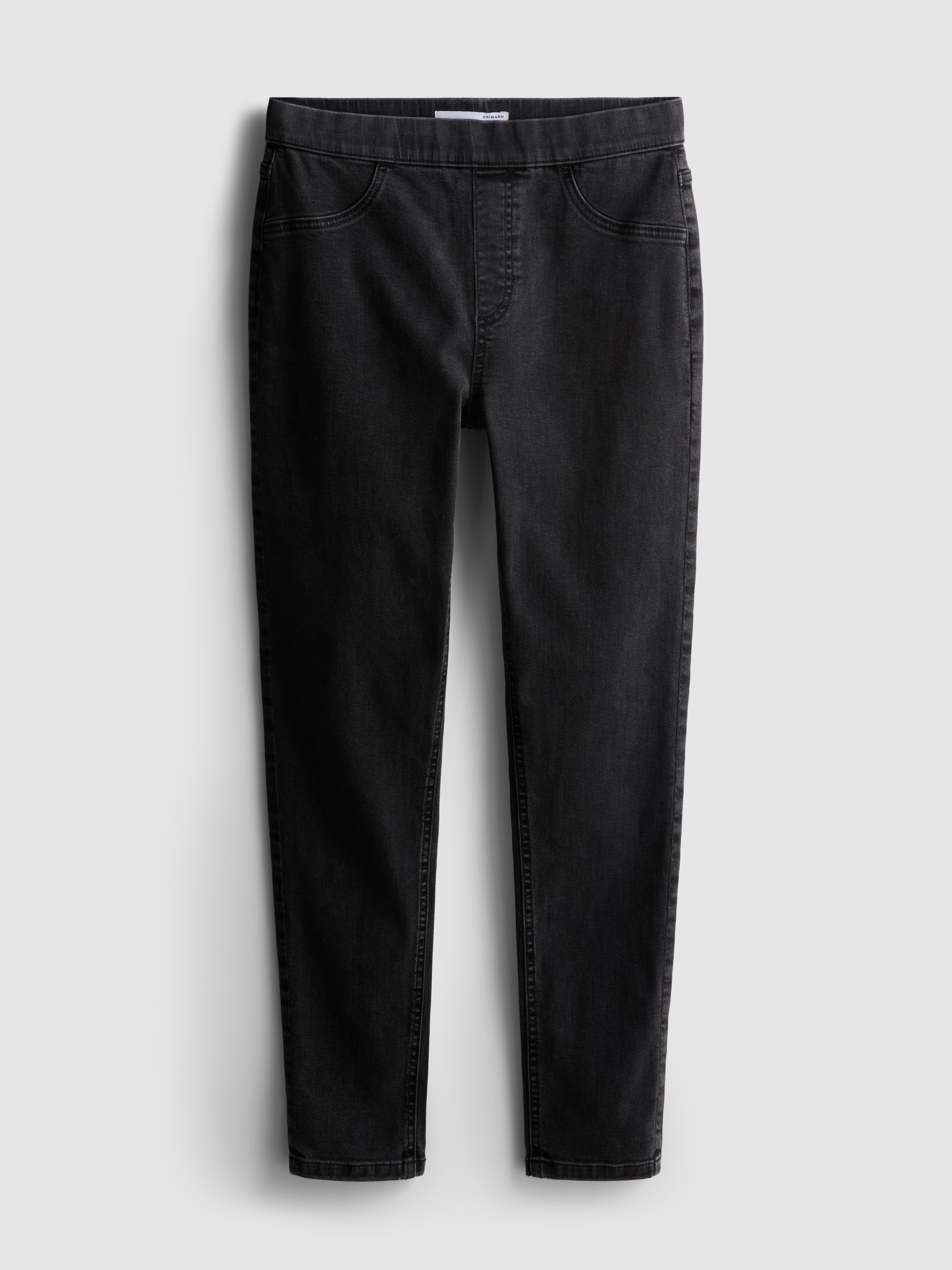 Pure Cotton Mid-Rise Skinny Jeggings
