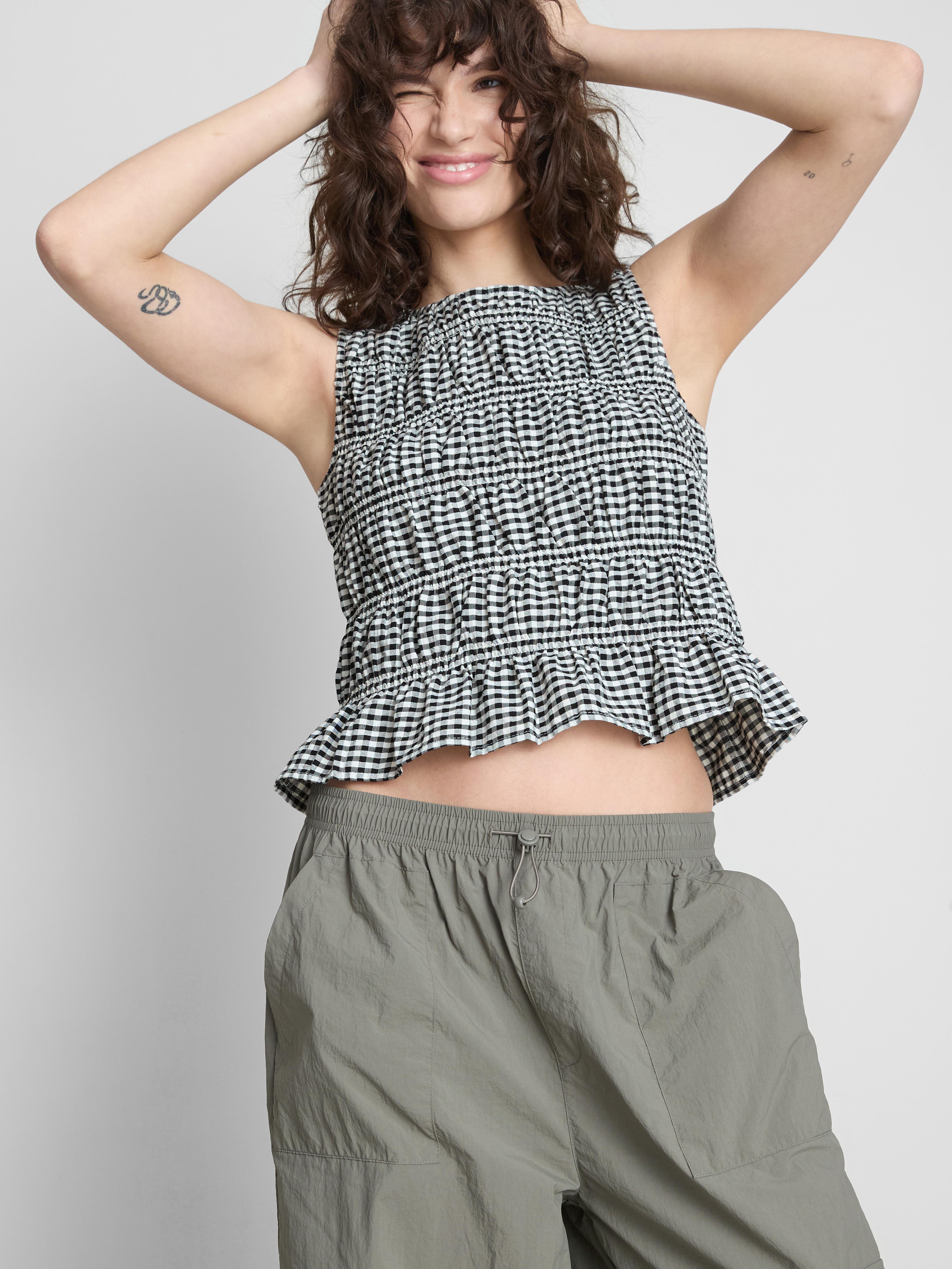 The Primark Scene | Débardeur vichy froncé