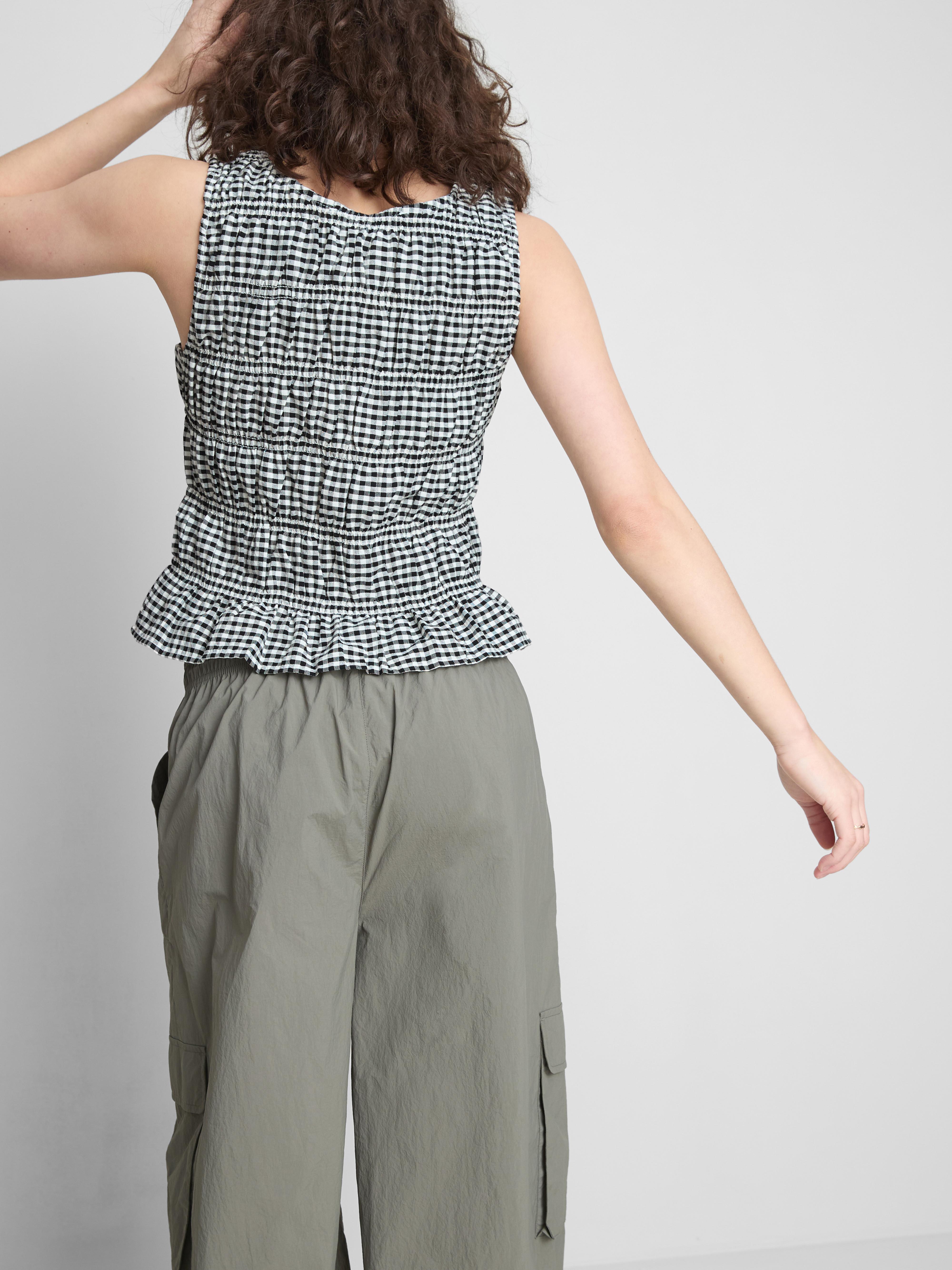 The Primark Scene | Débardeur vichy froncé