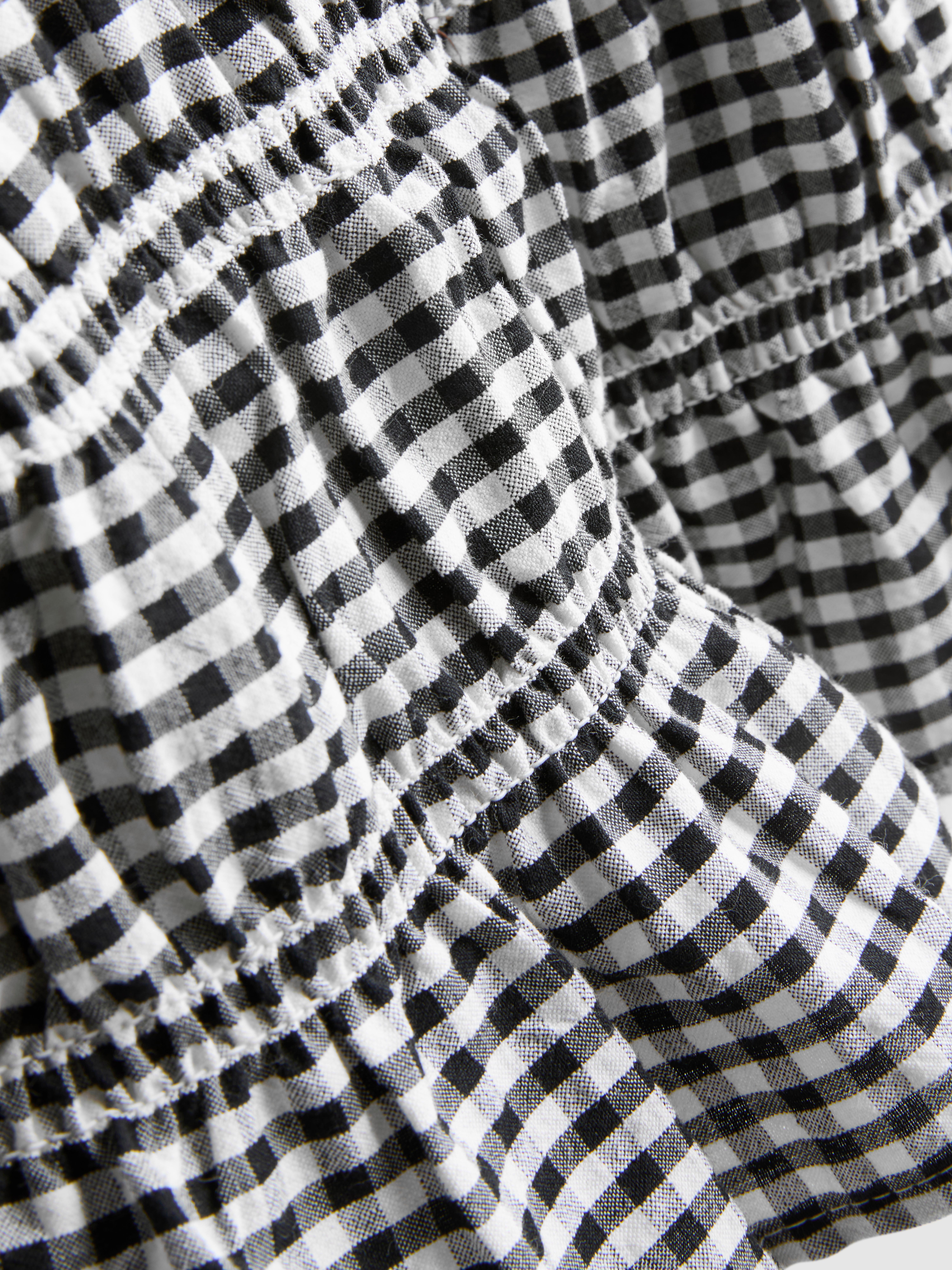 The Primark Scene | Shirred Gingham Tank Top