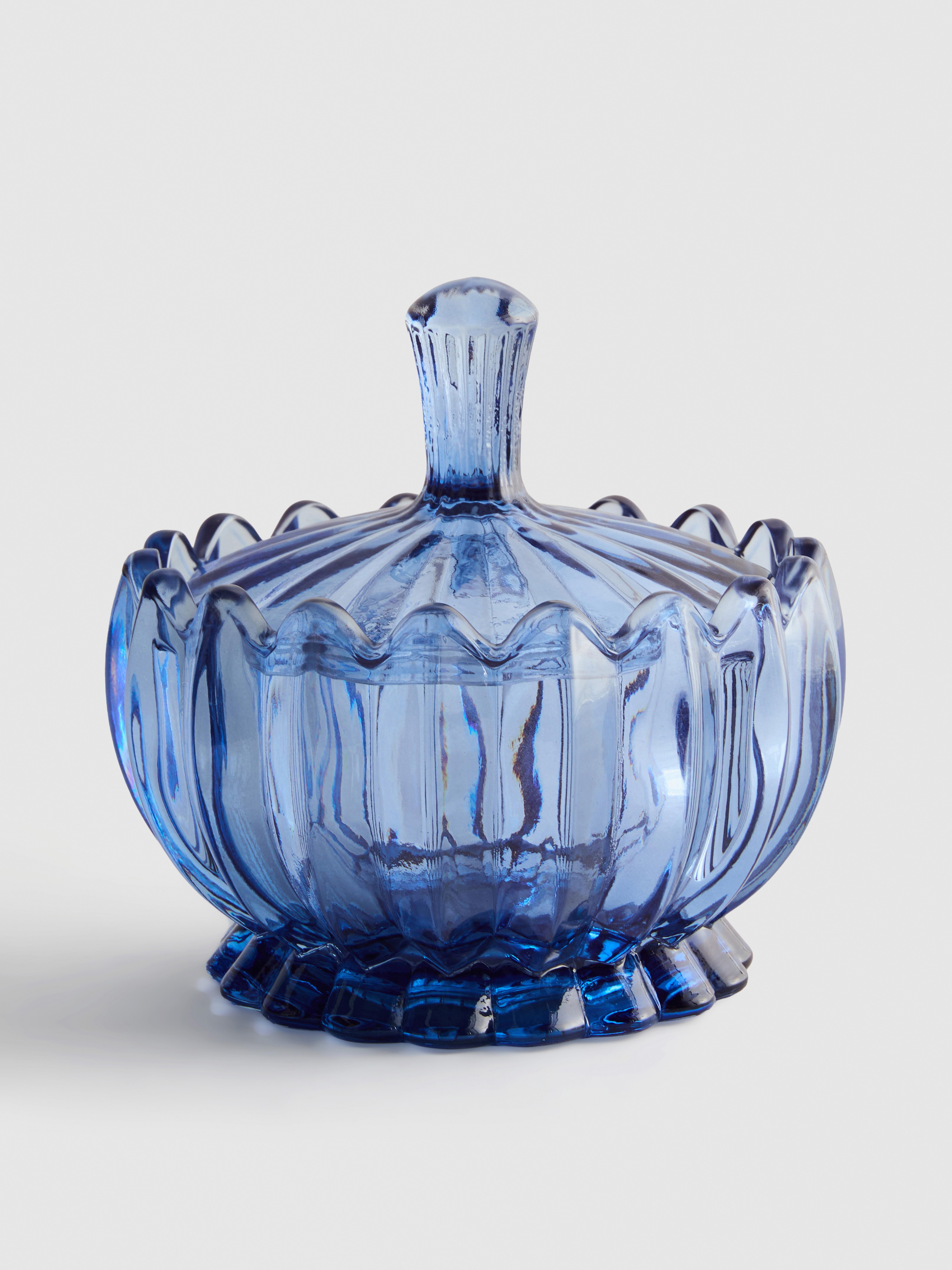 Caja de vidrio para abalorios