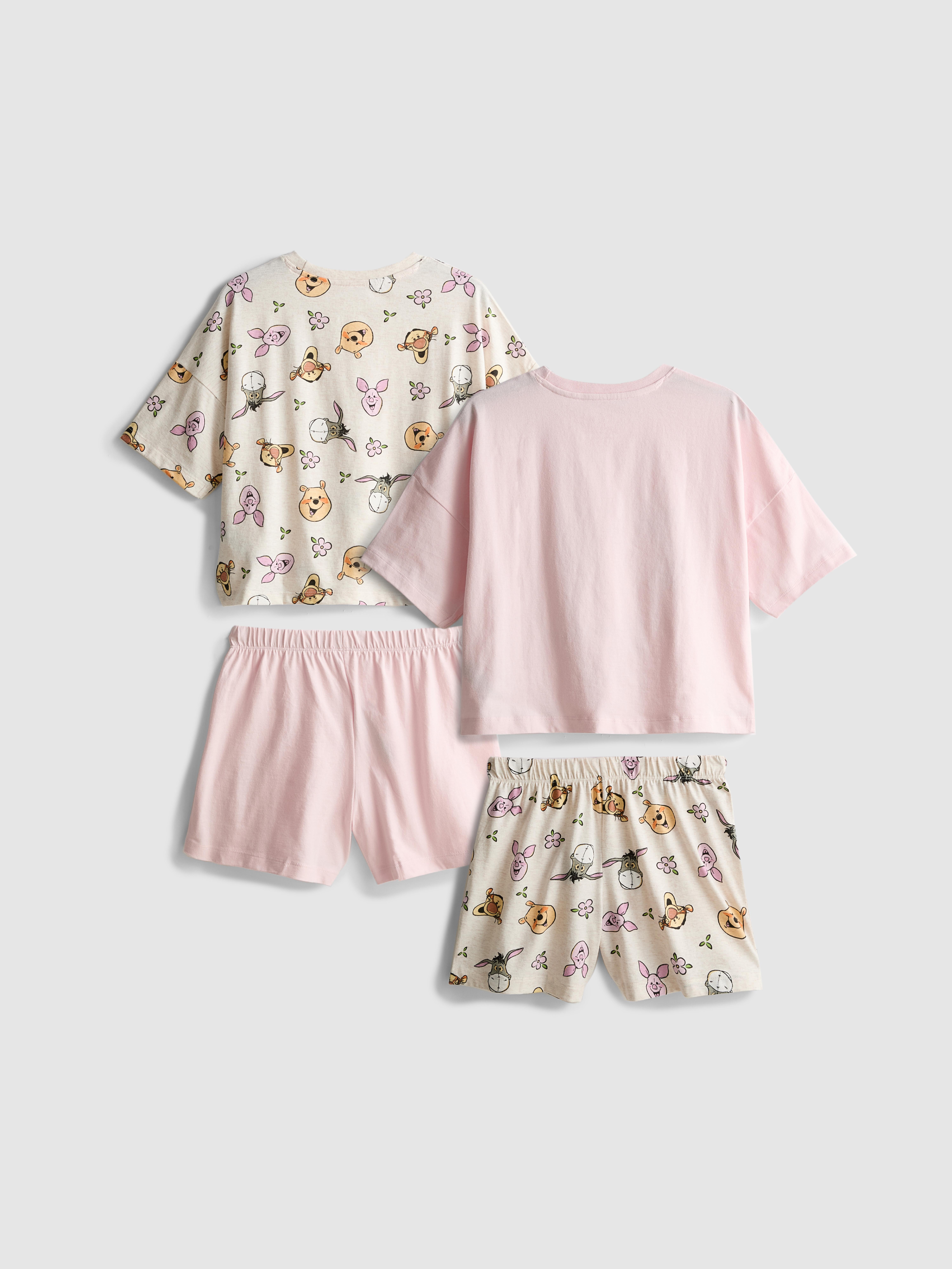 5-15 jaar | Pyjama Disney's Winnie de Poeh, set van 2