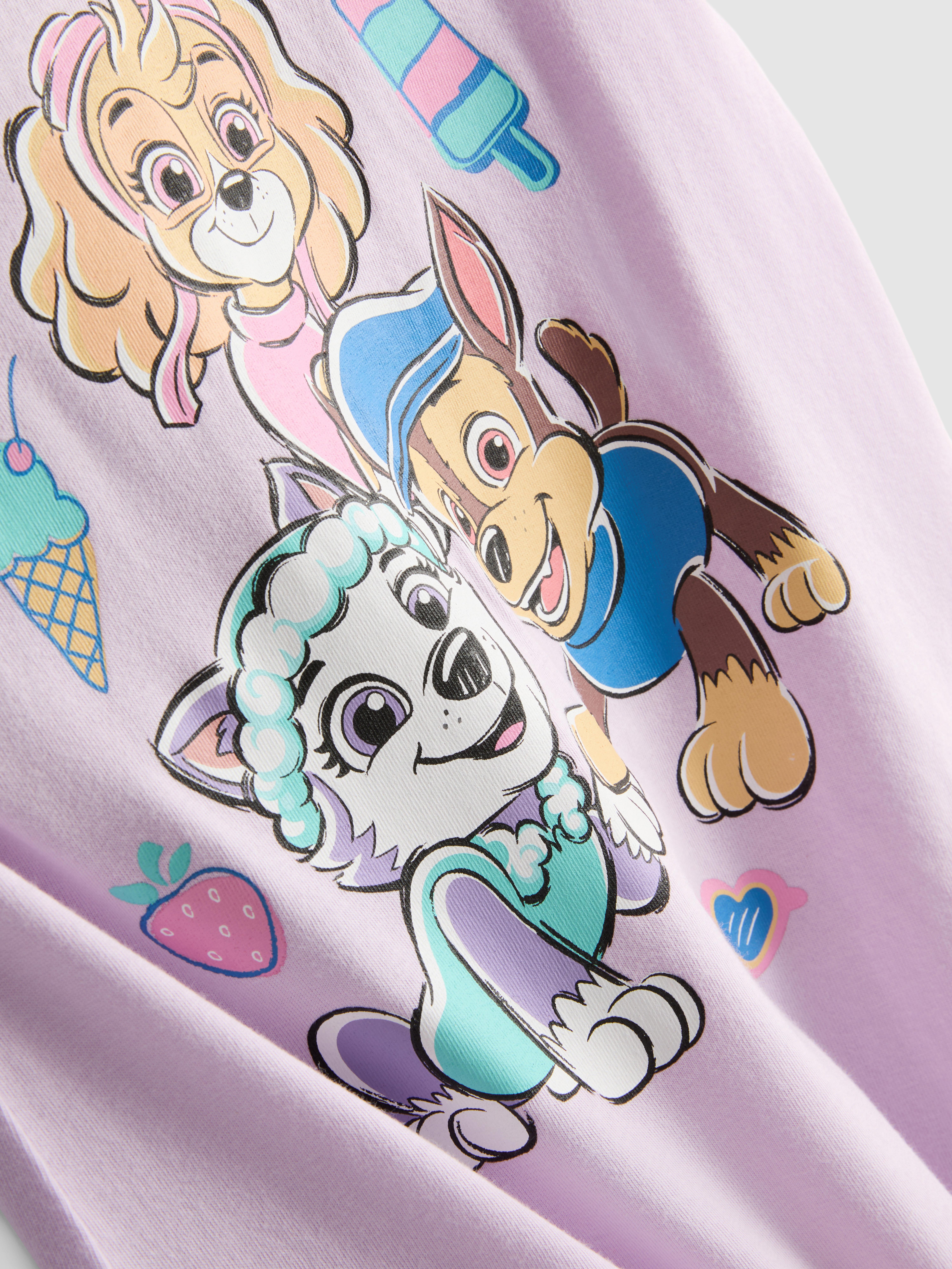 1.5-8yrs | 2pk PAW Patrol Ruffle Sleep T-Shirts