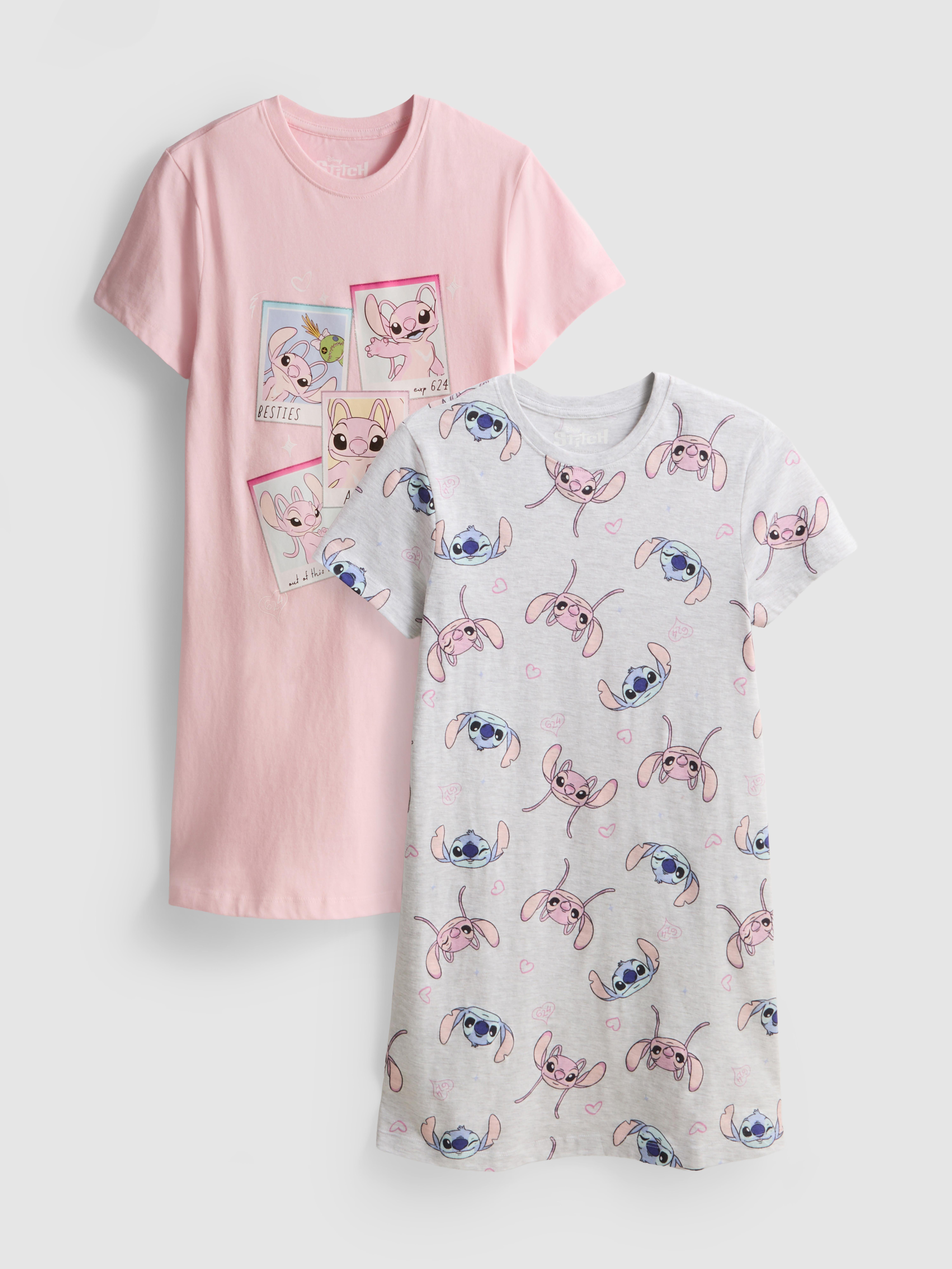 5-15 años | Pack de 2 camisones de Stitch de Disney