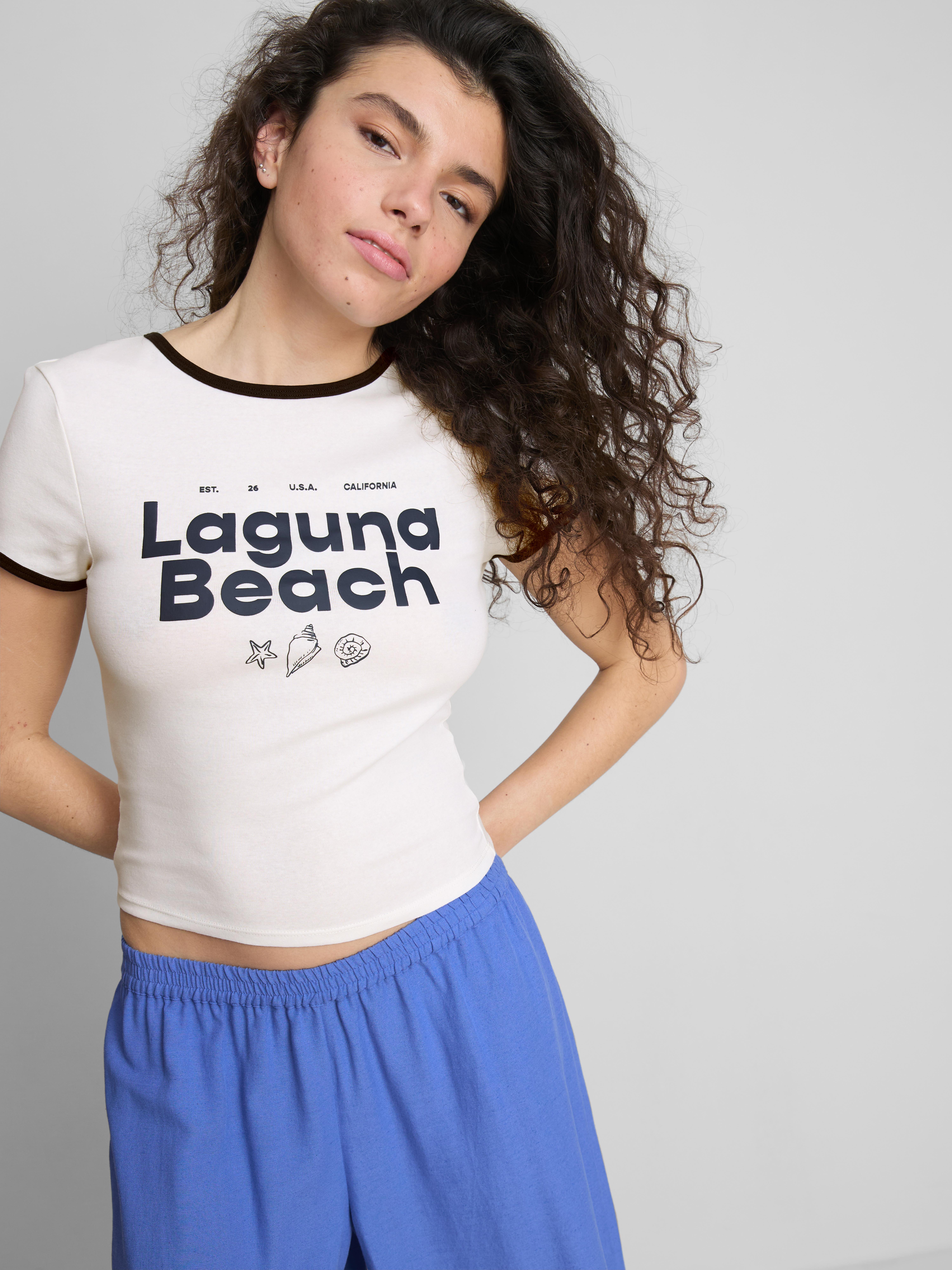 The Primark Scene | Cropped Laguna Beach Baby Tee