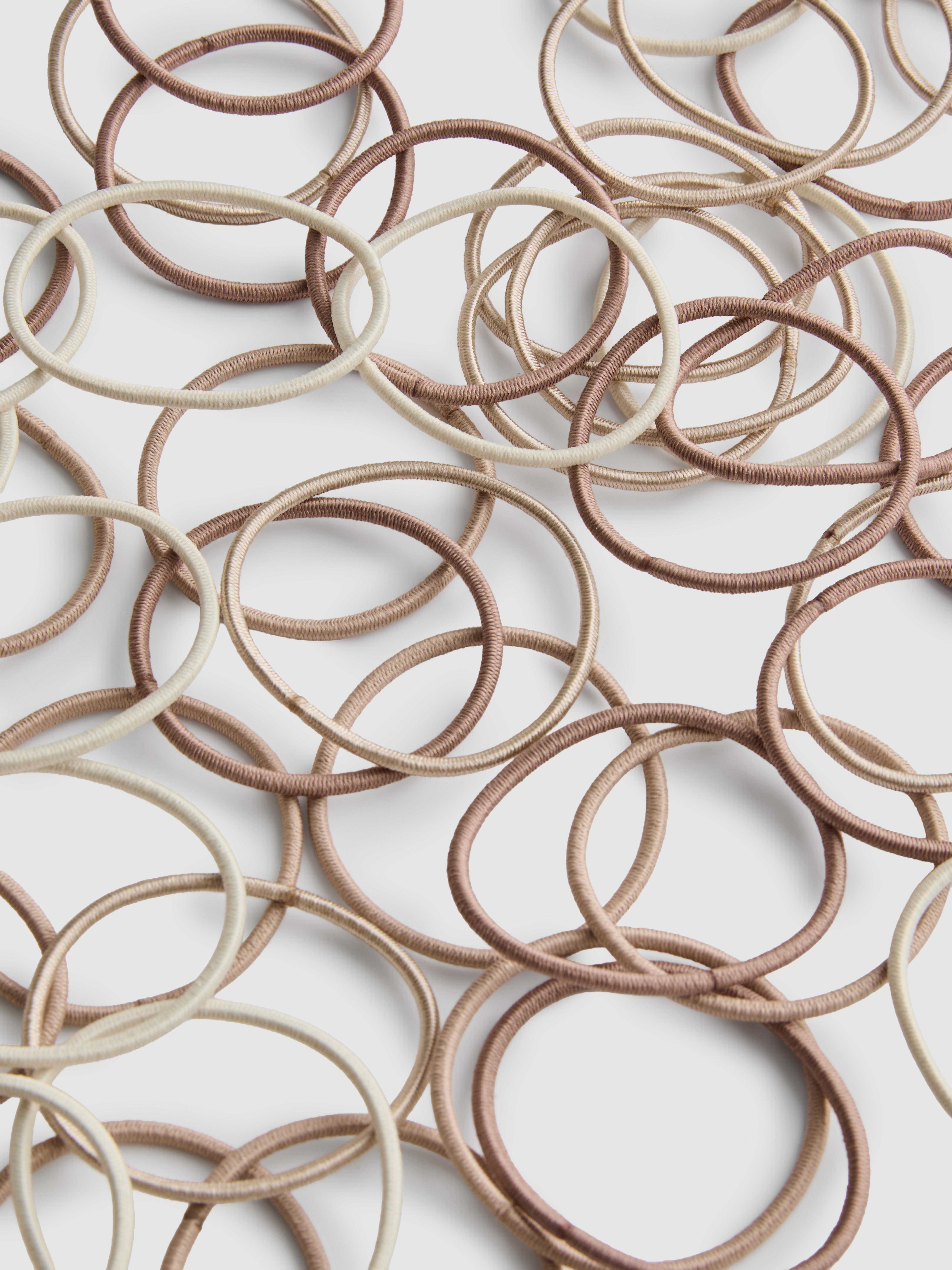 60pk Skinny Hair Bands