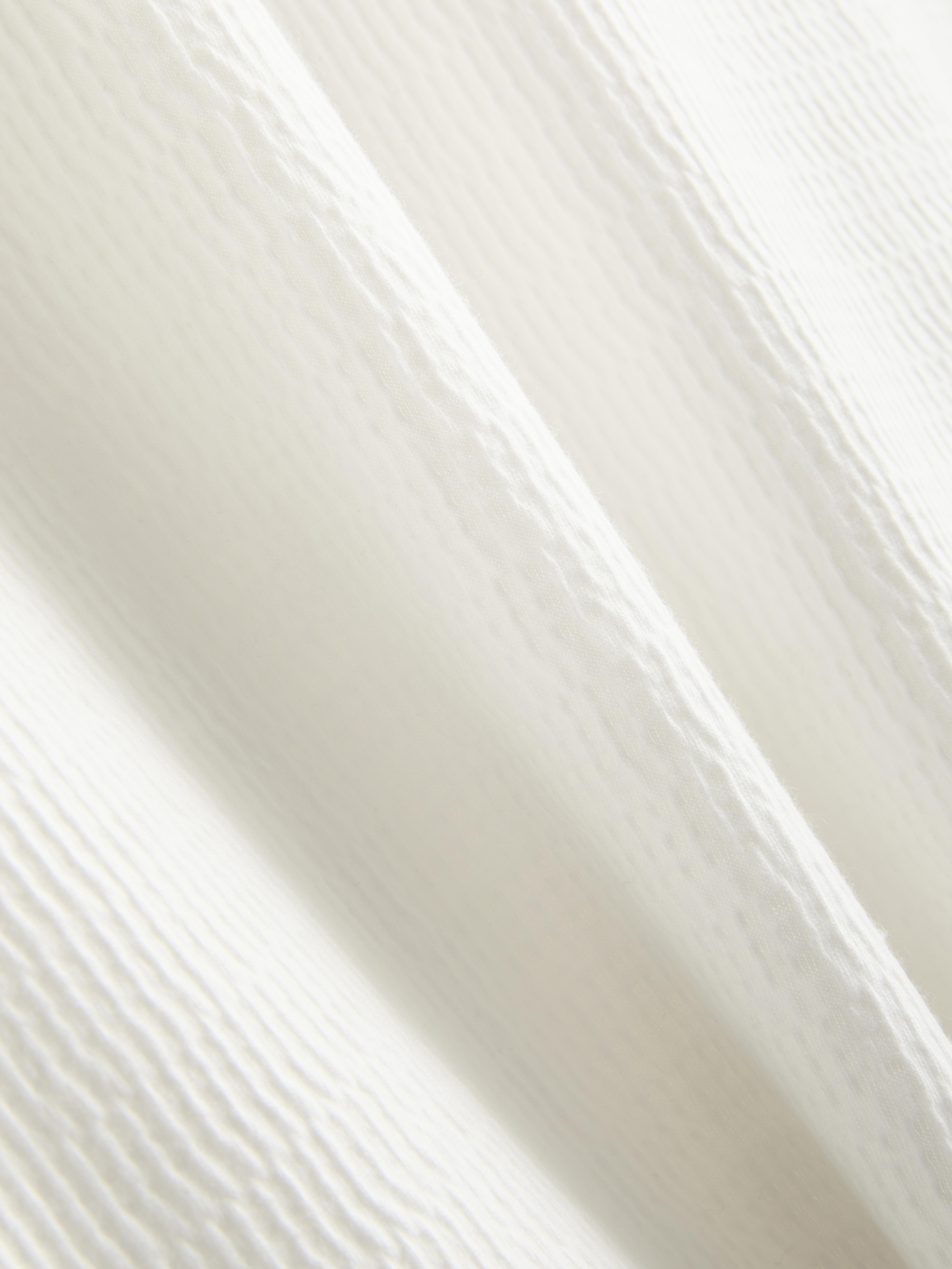 Korte pyjama met textuur