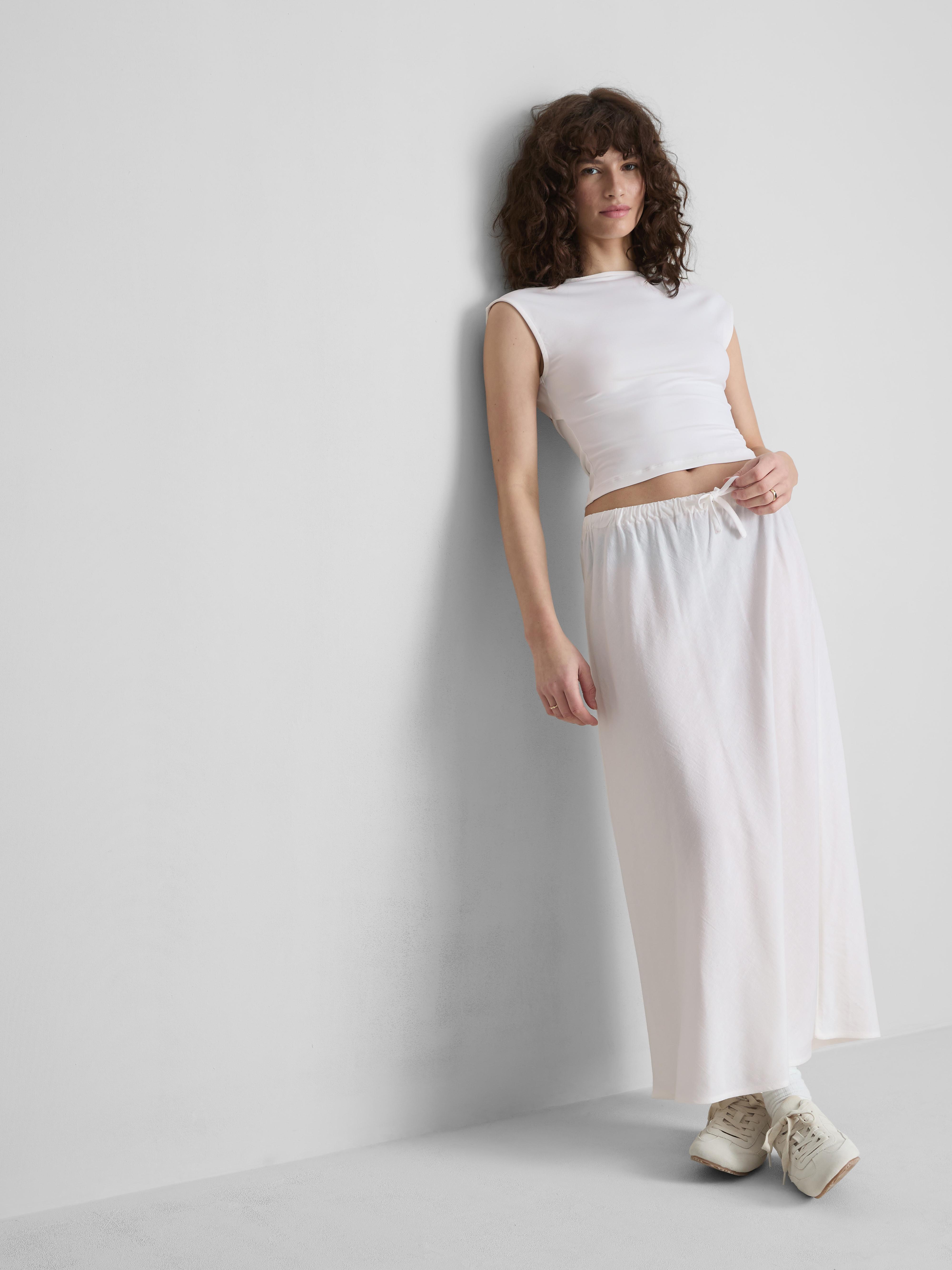 The Primark Scene | Cotton Blend Midi Skirt