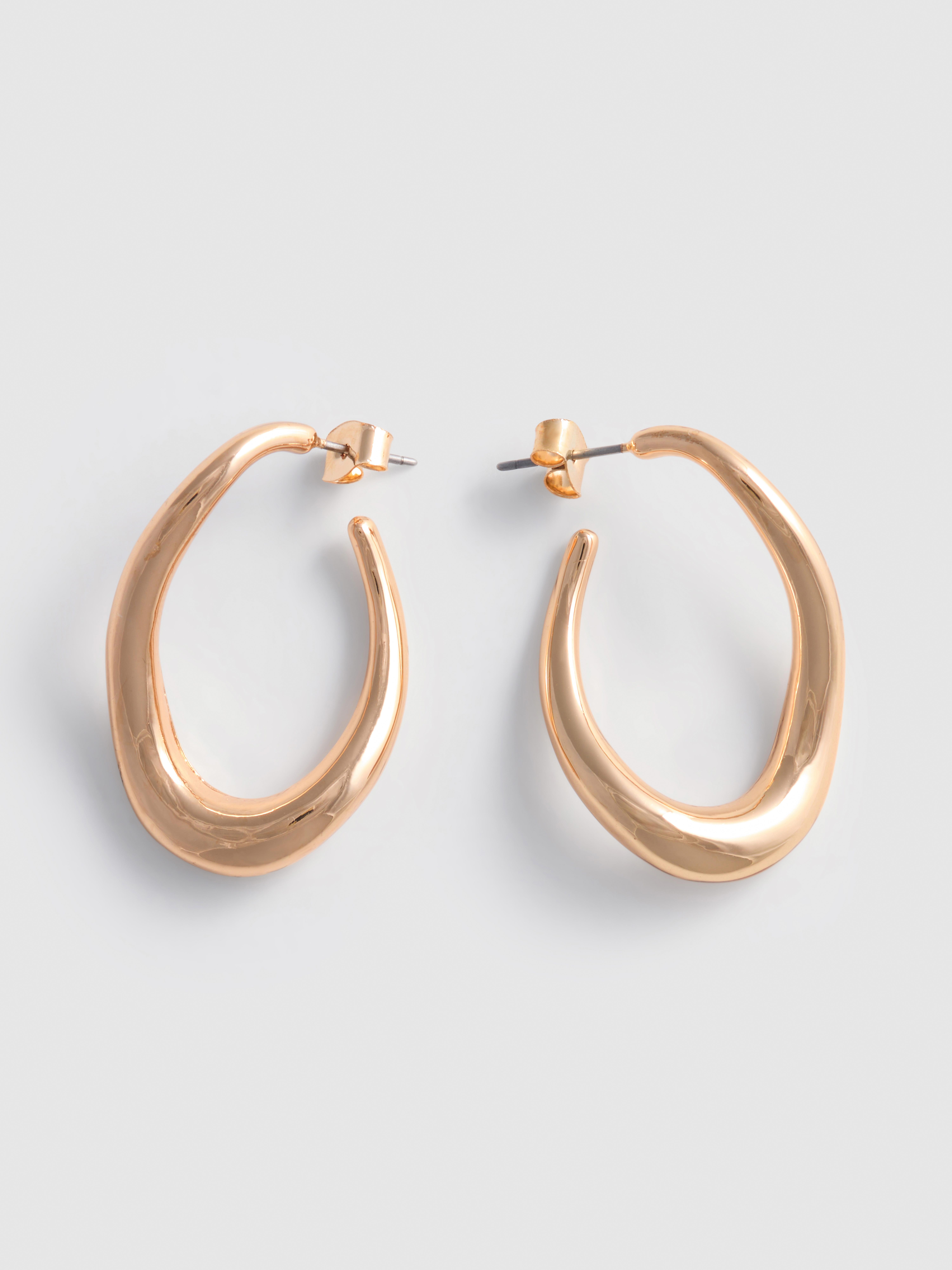 Zaviti okrogli uhani