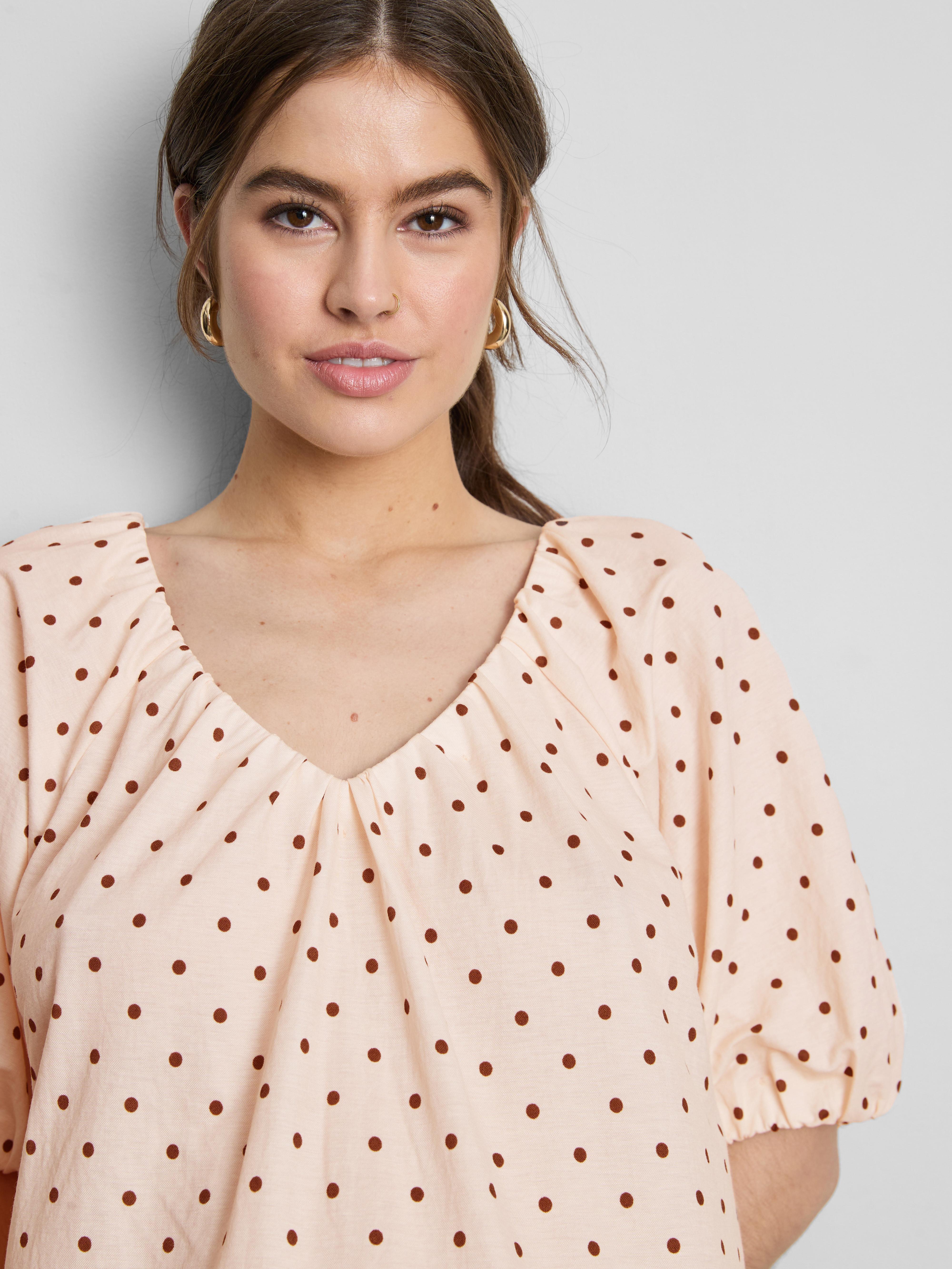 Puff Sleeve Mini Smock Dress