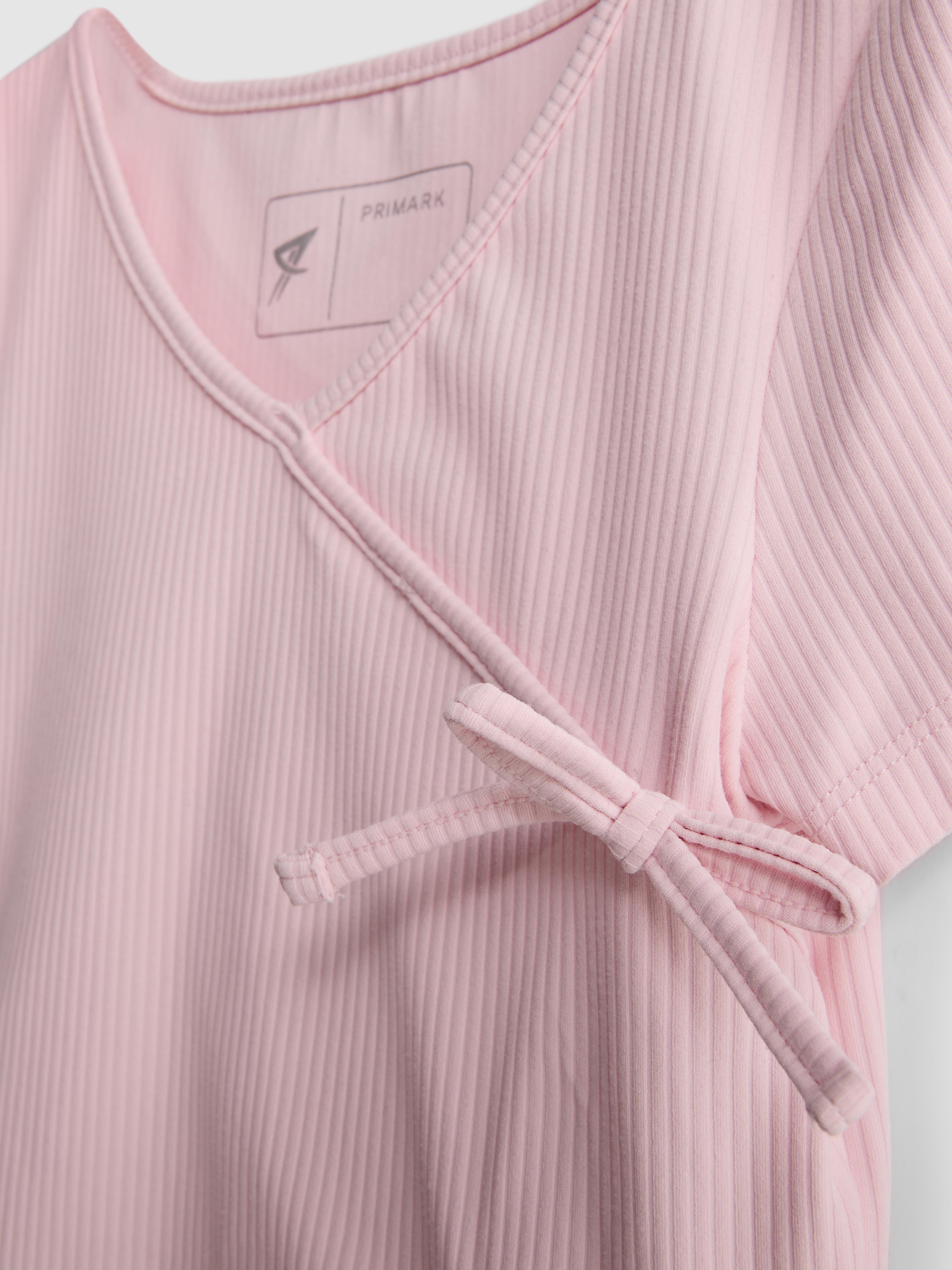 3-9 jr | Ultrazachte geribde sporttop en -short