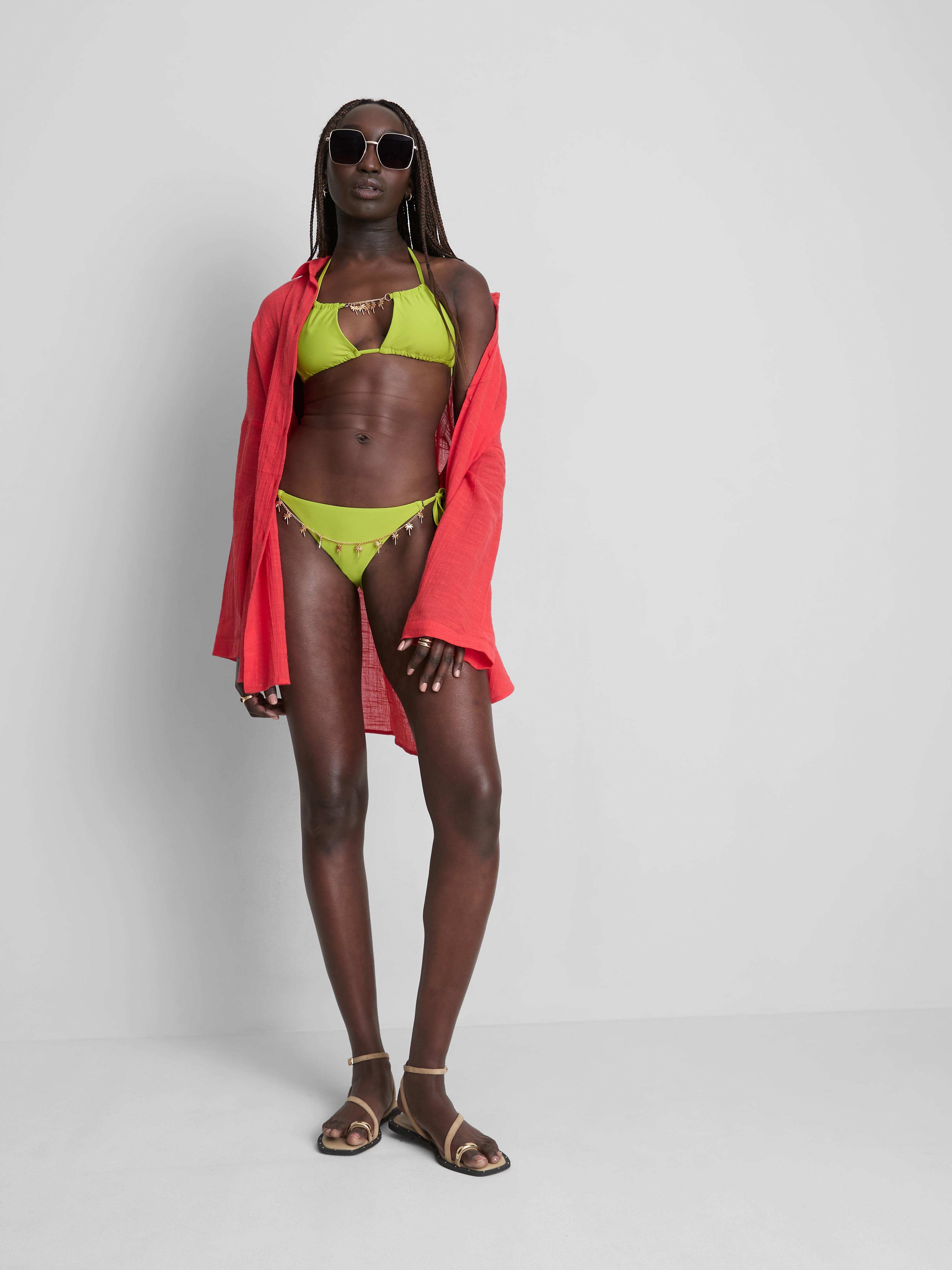 Charm Halter Neck Bikini Top