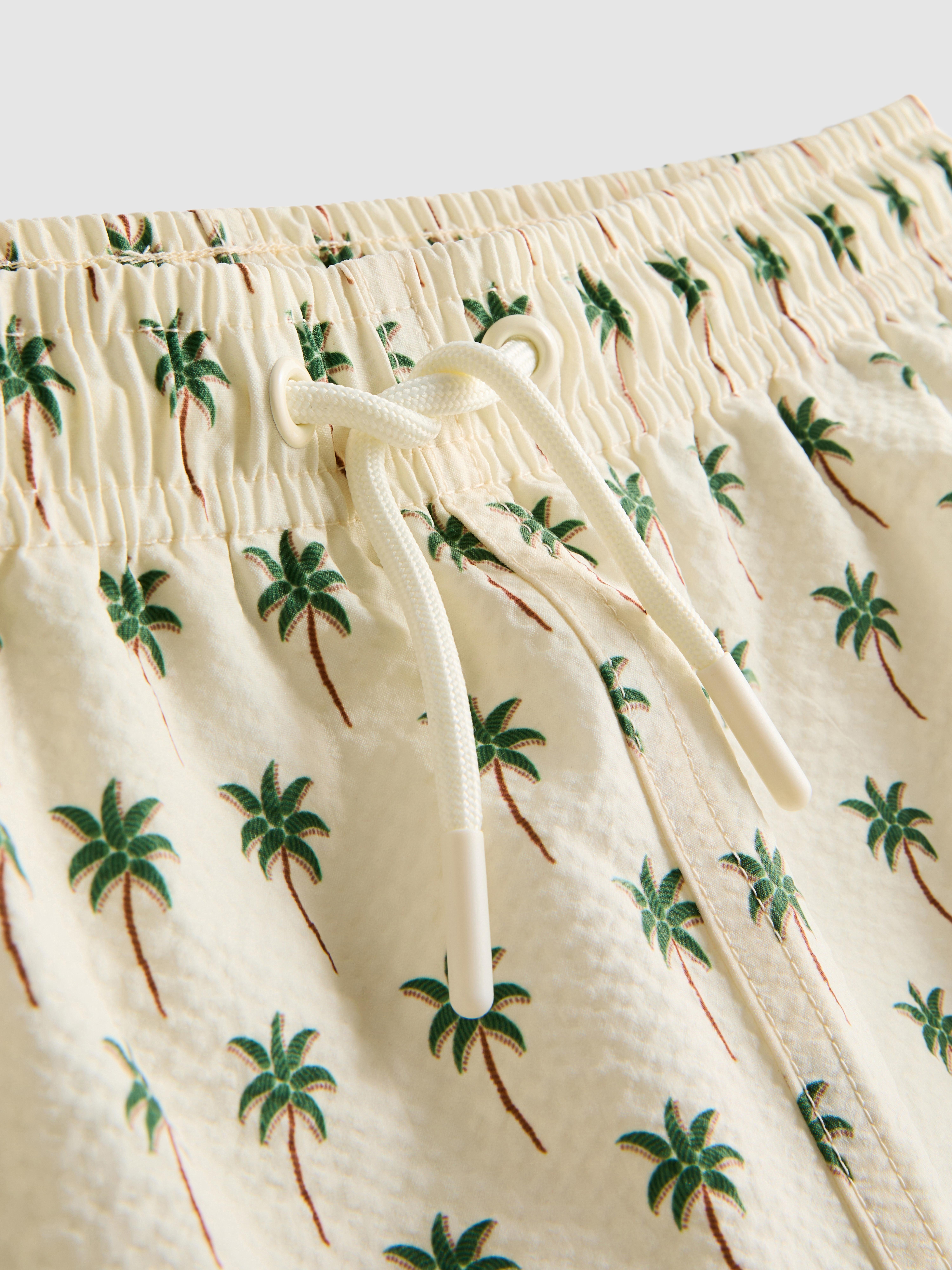 7-15yrs | Palm Tree Graphic Swim Shorts