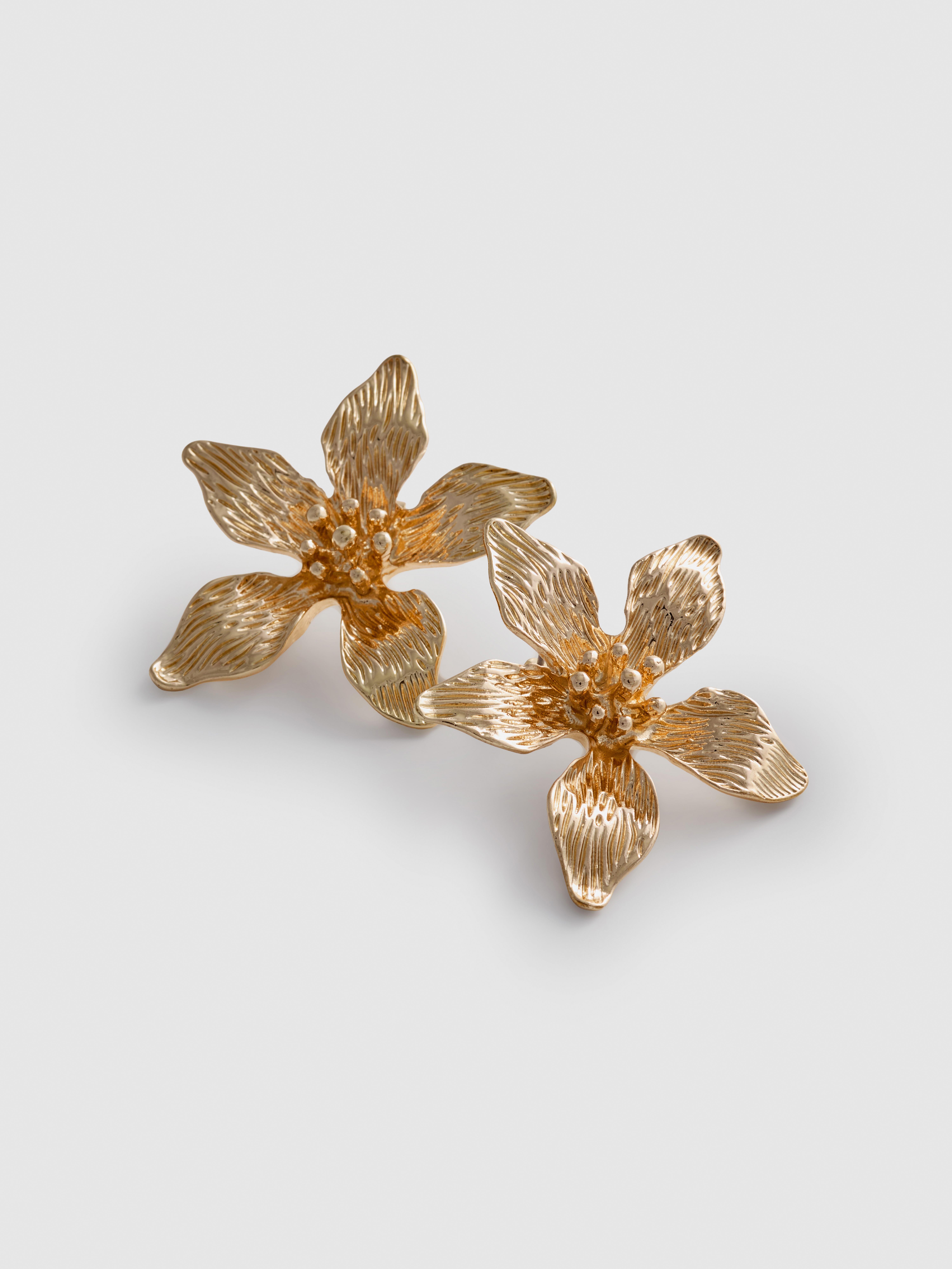 Floral Stud Earrings